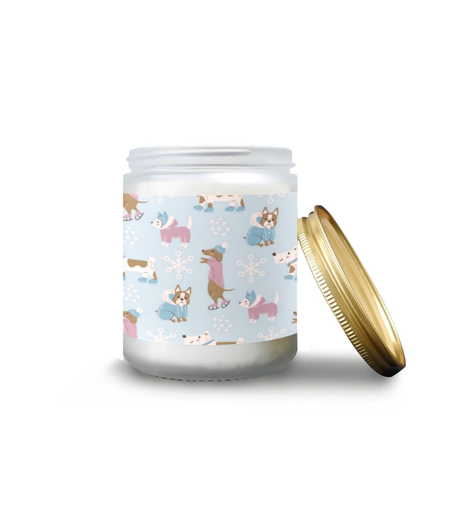 Orange Lemon Scented Candles - Aromatherapy Jar Candles Gift Set for Women | 7 oz Long Lasting Birthday Gifts for Winter - Buy Online on GoSupps.com