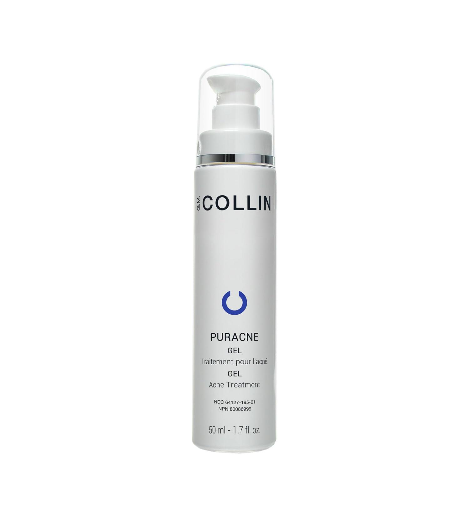 G.M. COLLIN Puracne Gel - Acne Treatment Face Gel with Niacinamide & Salicylic Acid | Spot Pimple Solution for Clear Skin - Buy Online on GoSupps.com