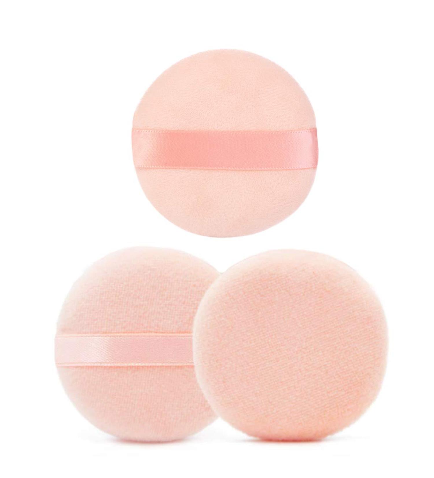 Powder Puff 3pcs Puff Loose Powder Makeup Facial Tool - Buy Online on GoSupps.com