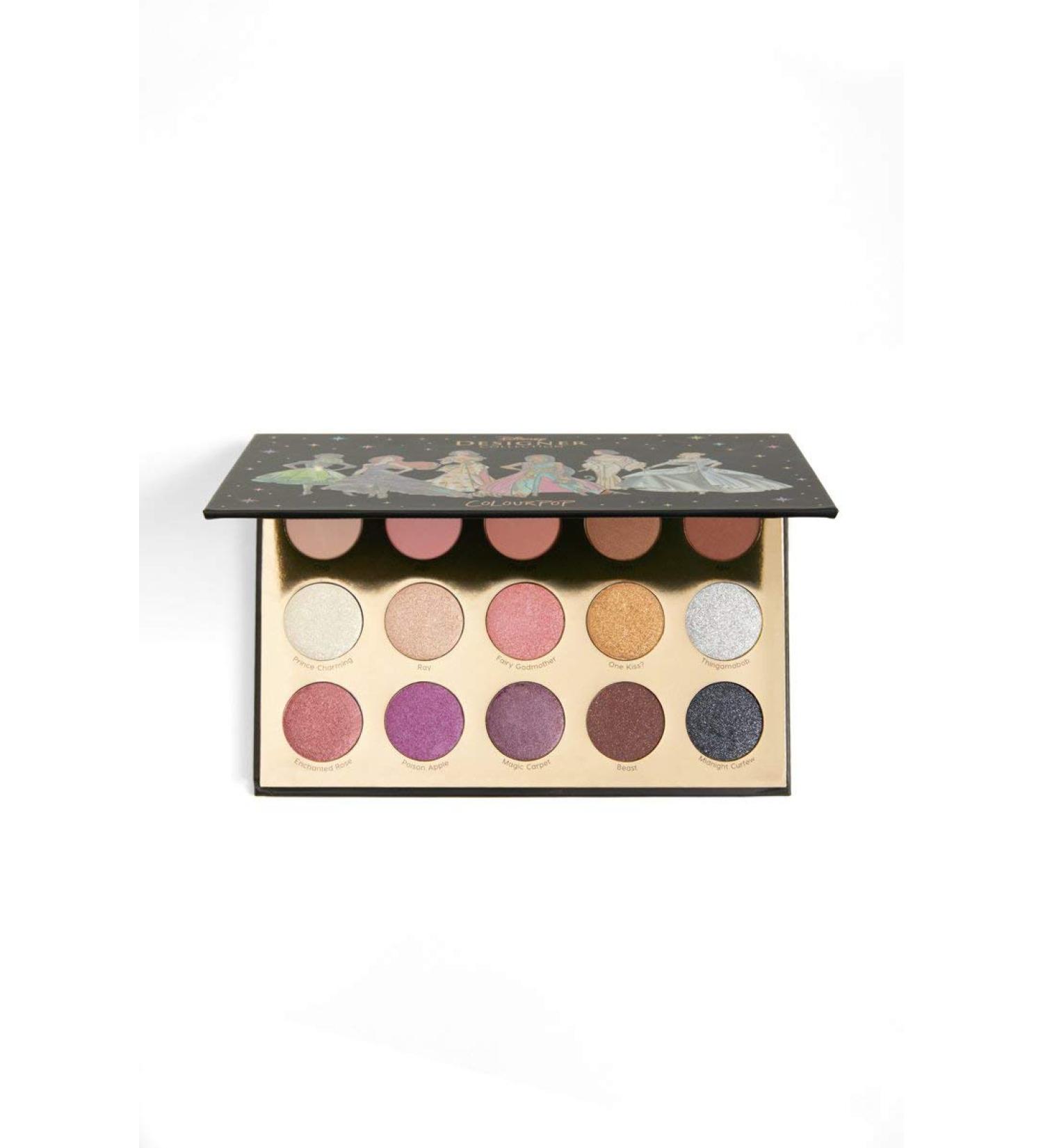 Colourpop x Disney Designer Collection Eye Shadow Palette - It's A Princess Thing - Buy Online on GoSupps.com