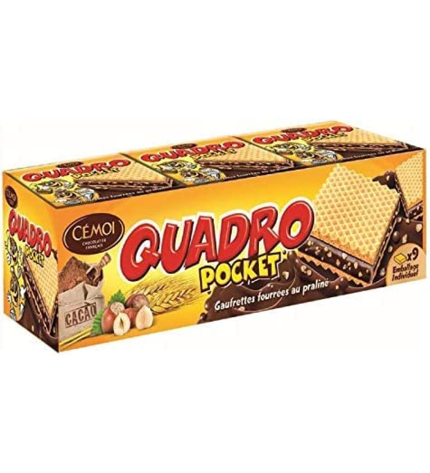  g neric CEMOI|Quadro Pocket 187G|(Set of 4) | Best Deal - Buy Online on GoSupps.com
