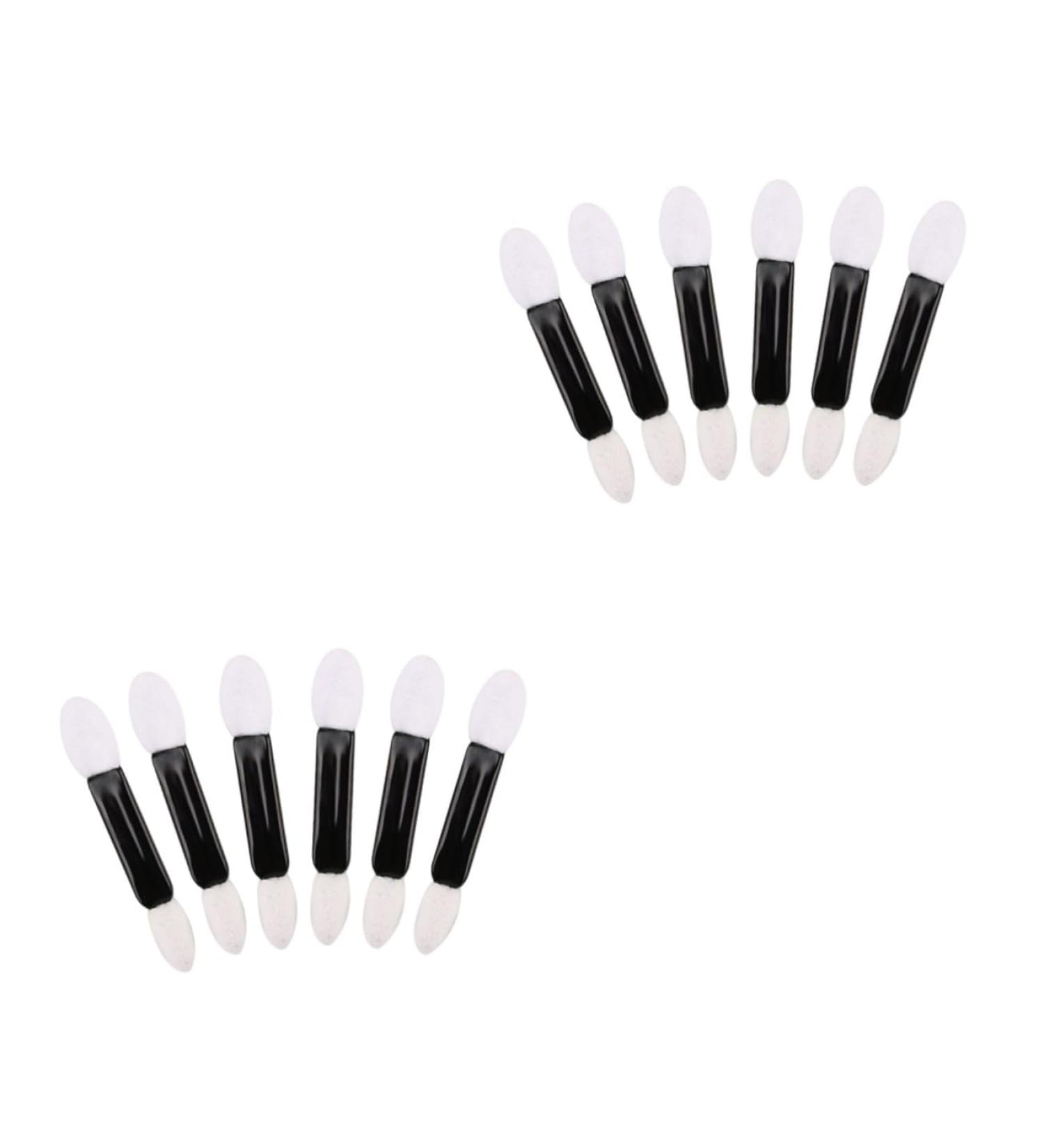 Housoutil 100 Pcs Disposable Makeup Cosmetology Kit Eye Shadow Applicator Set Double Head Lipstick Mx2pcs Whitex2pcs - Buy Online on GoSupps.com