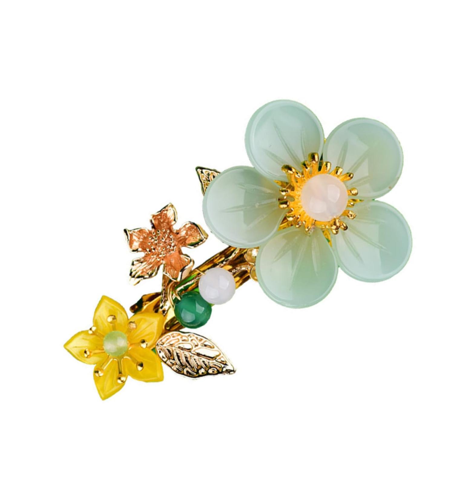 FRCOLOR Hairpin Women Hair Barrettes Vintage Metal Hair Barrettes Spring Flower Hair Barrettes Vintage Spring Hair Clips Tiaras for Girls Flower Hair Clip Wedding Accessories Miss Etc. - Buy Online on GoSupps.com