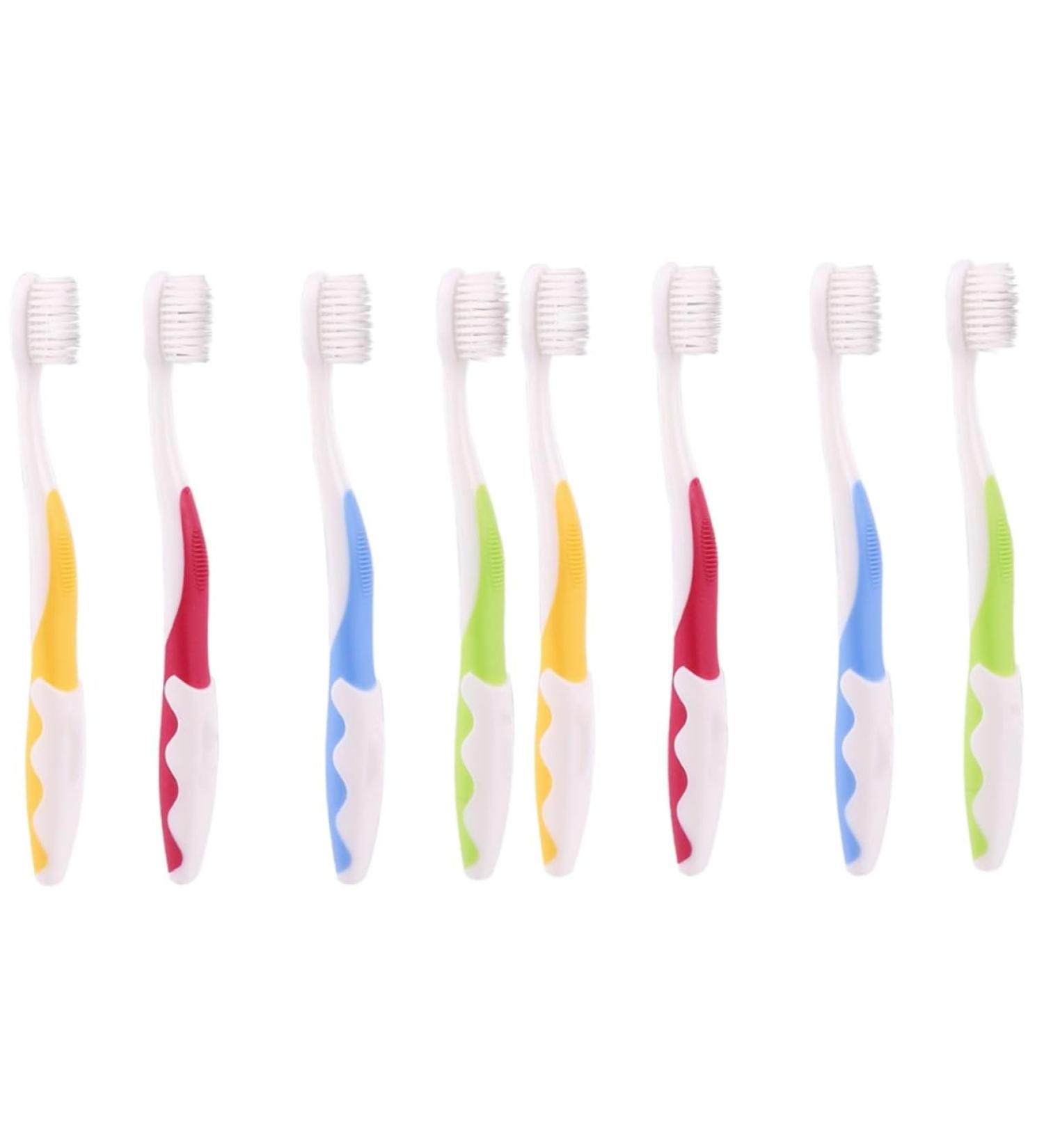Gatuida 8-Pack Soft Bristle Toothbrushes for Kids & Toddlers | Silver Ion Oral Care Tools - Buy Online on GoSupps.com