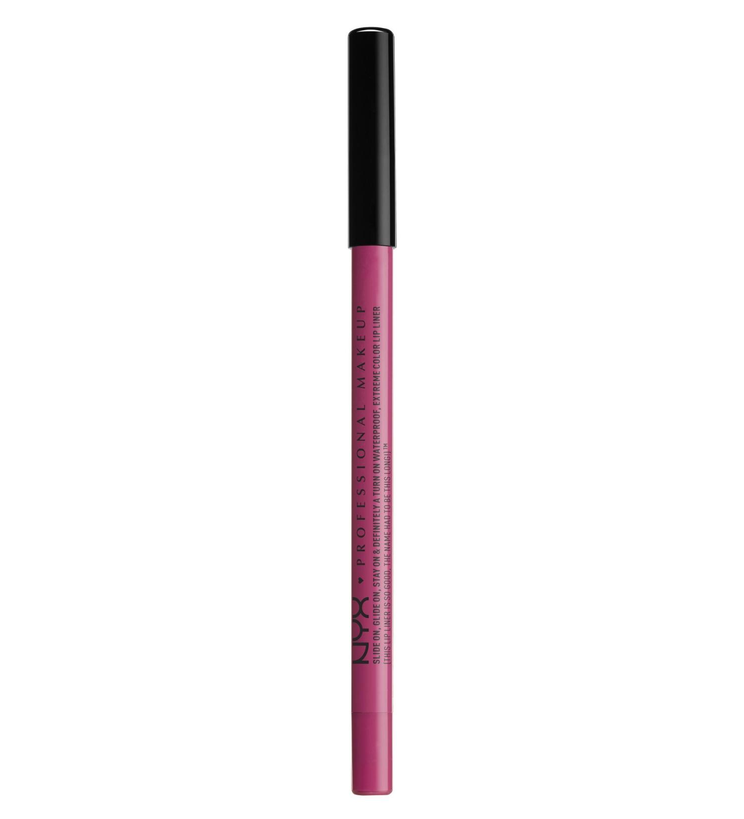 NYX Slide On Lip Pencil - Fluorescent Magenta Lip Liner, 0.04 oz - Buy Online on GoSupps.com