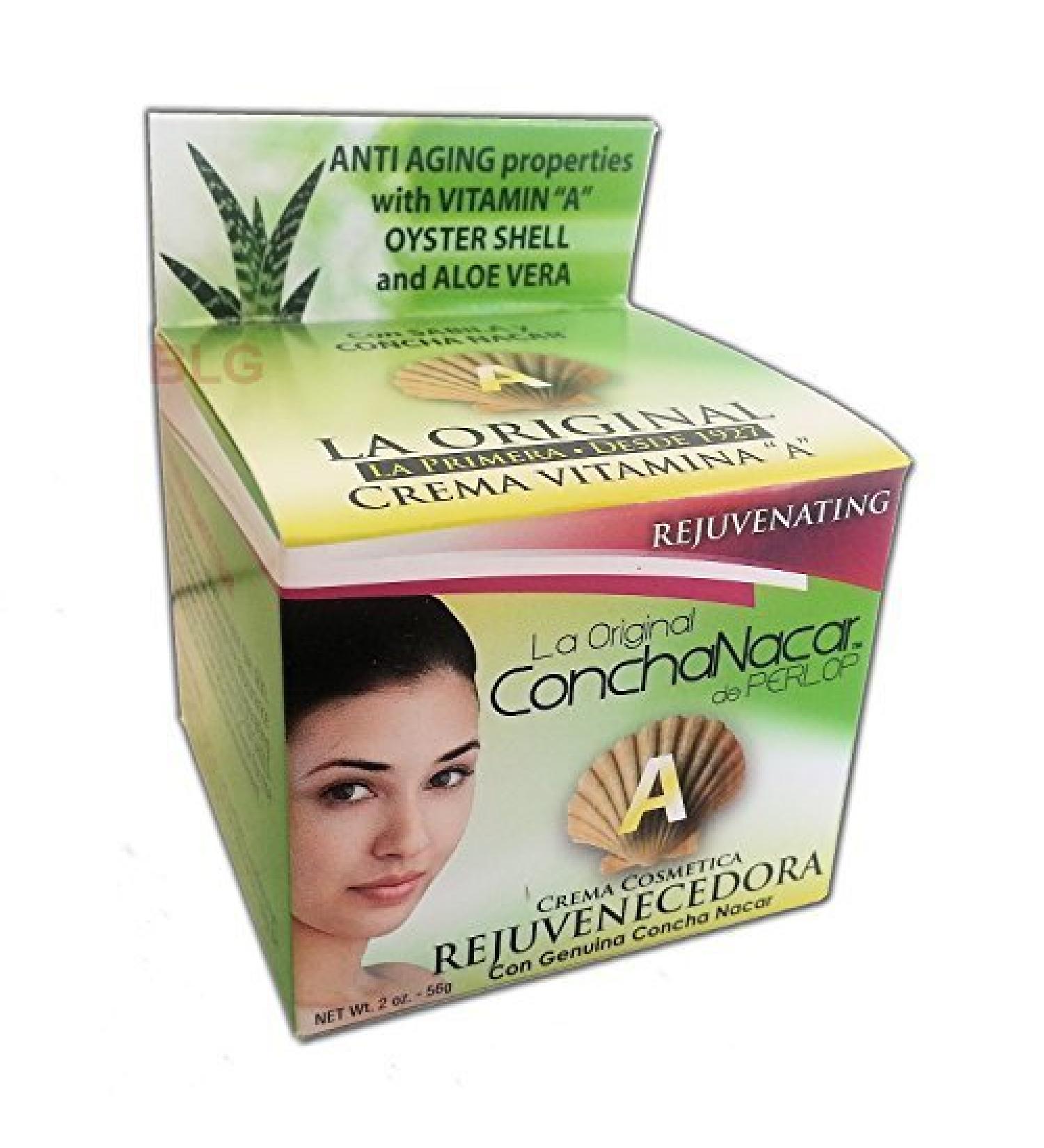 Rejuvenating LA Original ConchaNacar A Cosmetic Anti Aging Face Cream De Perlop 2 oz.. .. HPVagr by Concha Nacar