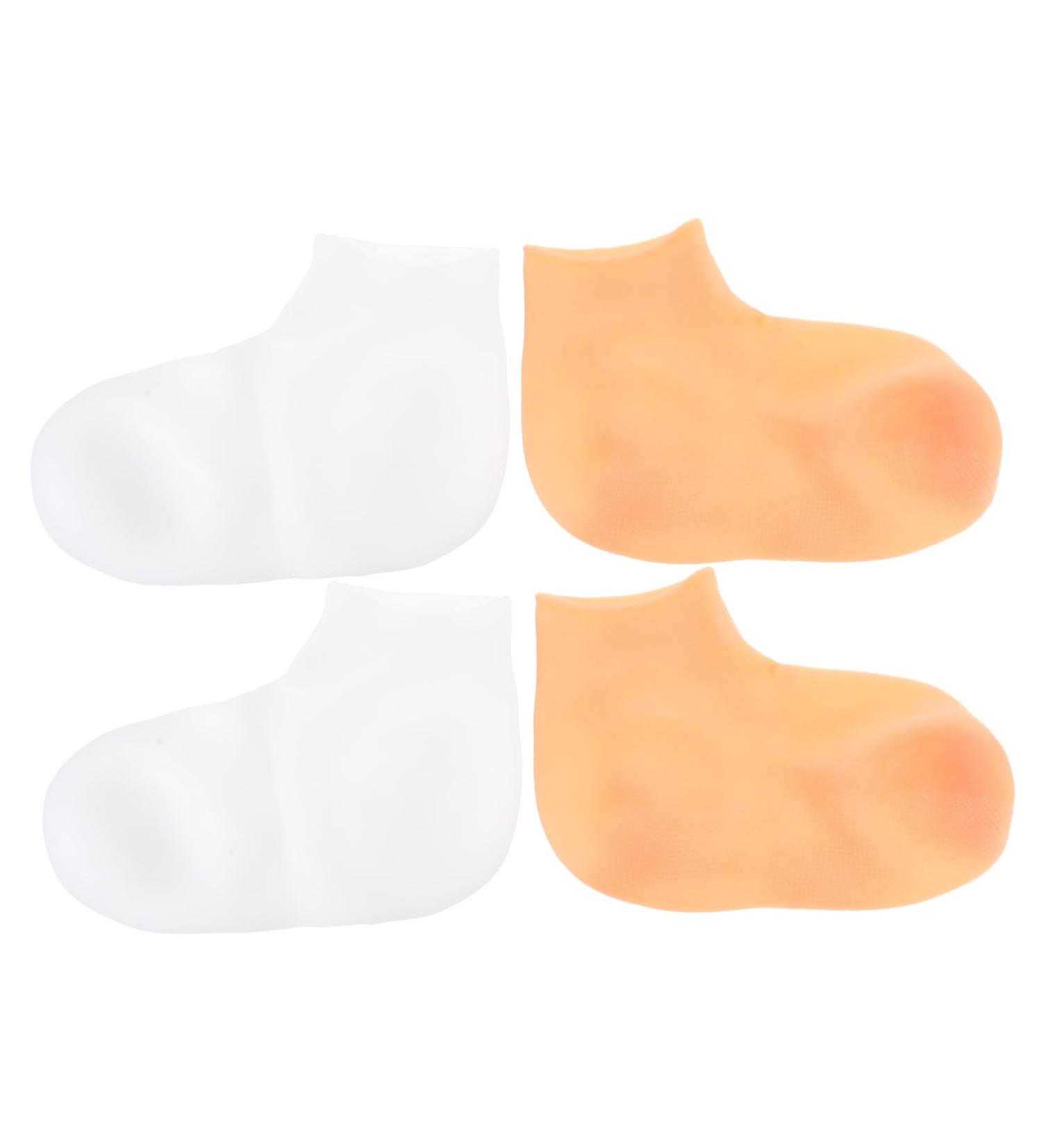 Beavorty 8 Pairs Exfoliating Moisturizing Socks Lotion Socks Cosmetic moisturizing Socks Moisture Socks Lotion Gloves Foot Socks feet Care Socks Torn Socks sebs Girl Pedicure - Buy Online on GoSupps.com