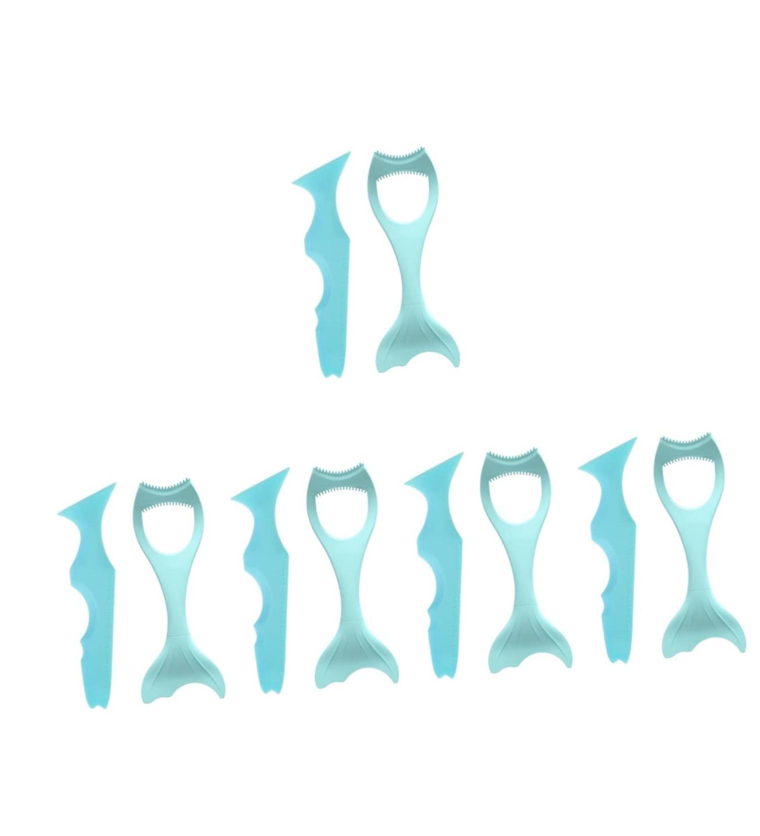 FOMIYES 10 Pcs Lash Mascara Makeup Eyeshadow Makeup Mascara Makeup Tools Set Baffle Cosmetic Blue Makeup Set Lash Curler Cosmetology Kit Eyelash Kit Set 15x5.7cmx5pcs - Buy Online on GoSupps.com