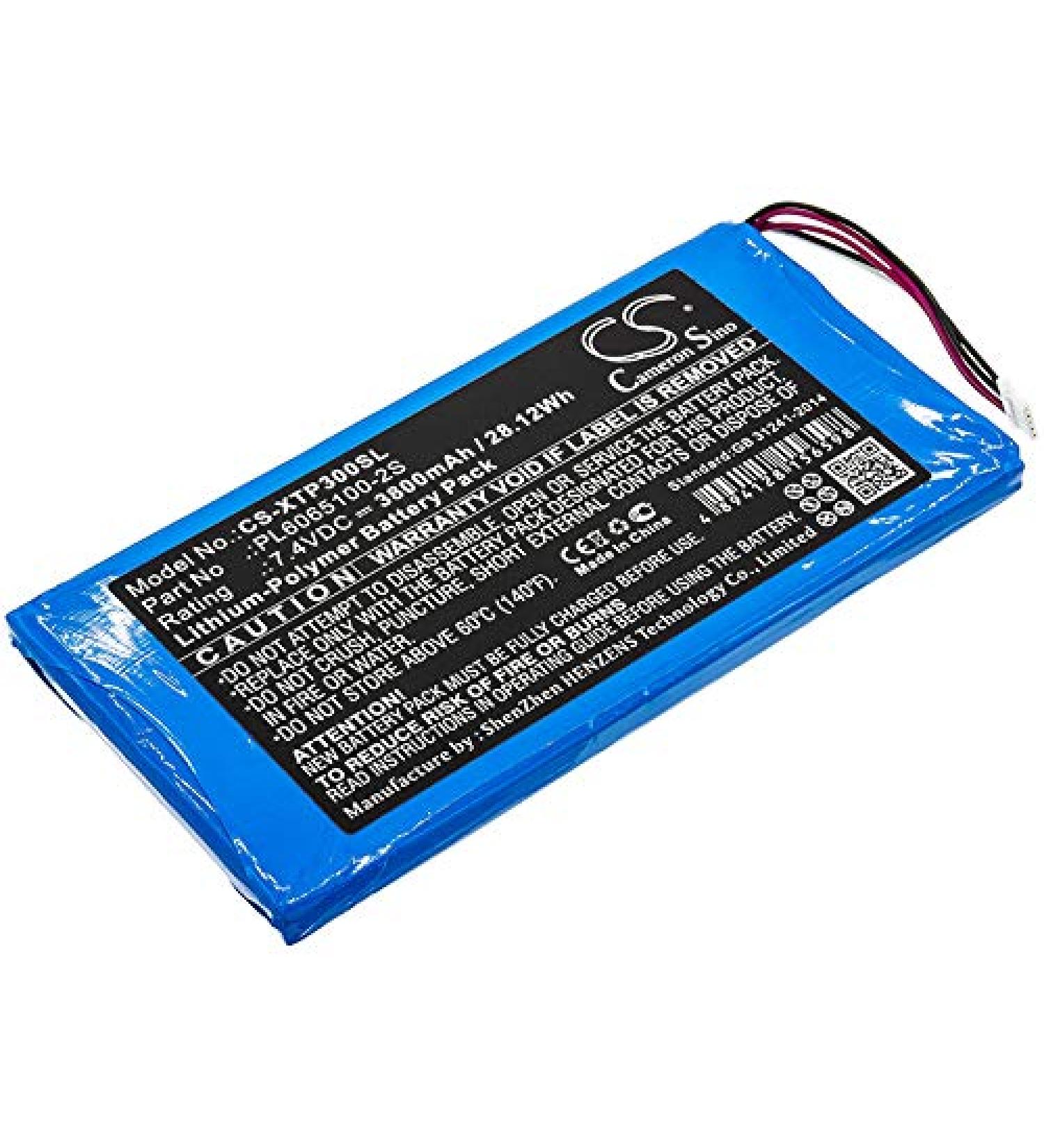 3800mAh Replacement Battery for XTOOL i80 Pad EZ300 Pro PL6065100-2S - High Capacity 7.4V Battery for International Shipping - Buy Online on GoSupps.com