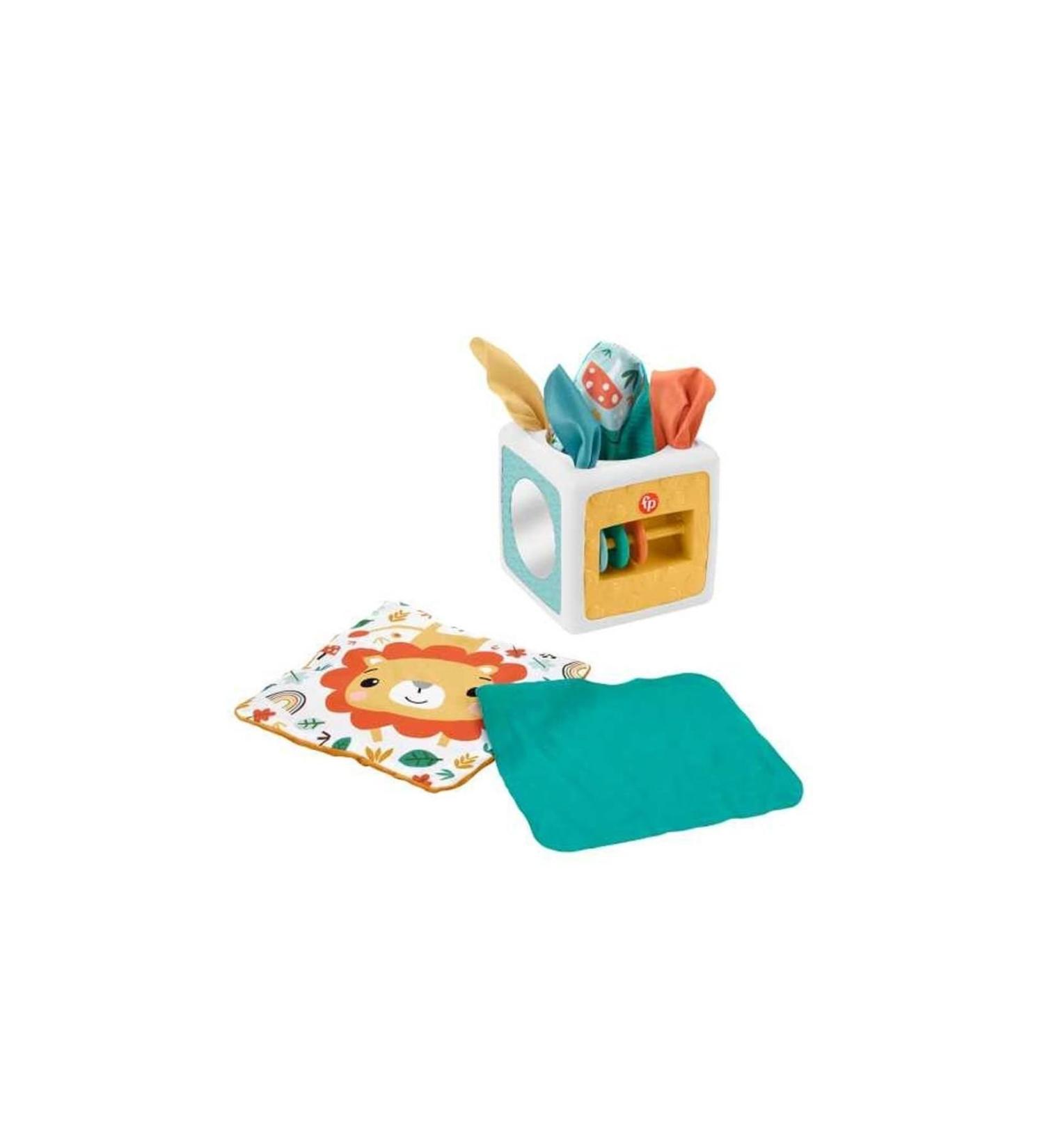 Fisher-Price 2-in-1 Baby Wipes Box | Sensory Toy for Fine Motor Skills & Development | Ages 3+ HML64 - Shop Internationally - Buy Online on GoSupps.com