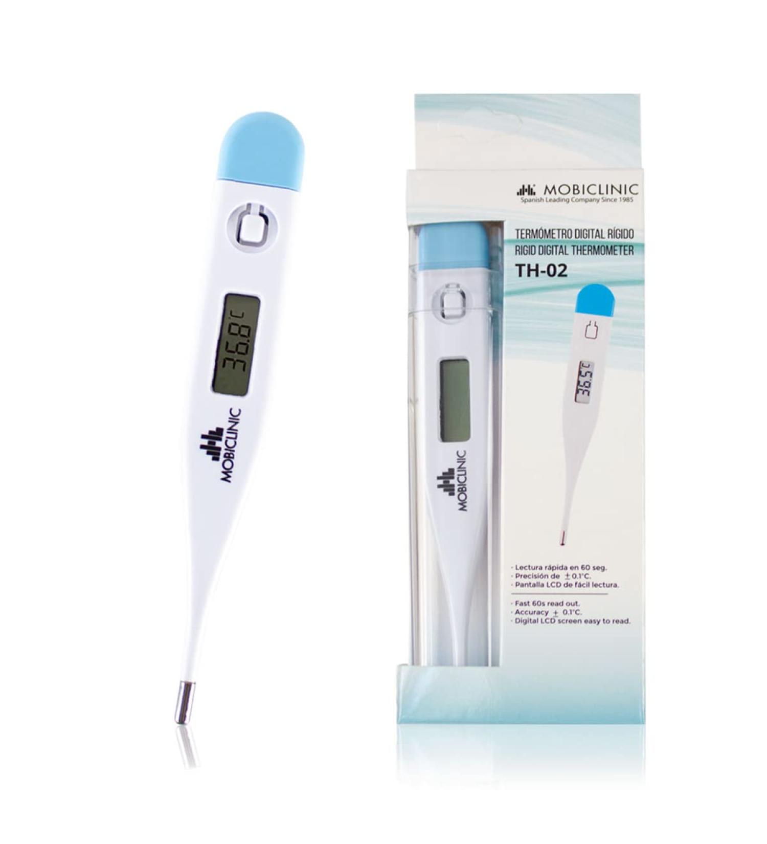 Mobiclinic Medical Thermometer TH-02 European Brand Memory Function Digital Thermometer for Armpits Oral and - Buy Online on GoSupps.com