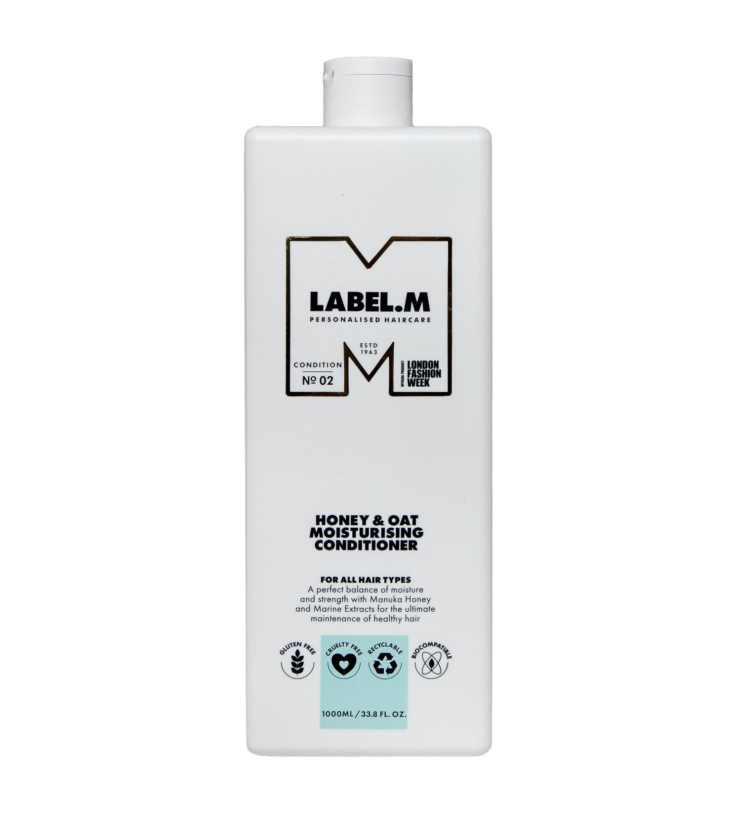  LABEL M Label.M Honey & Oat Moisturising Conditioner 1000 ml - Buy Online on GoSupps.com