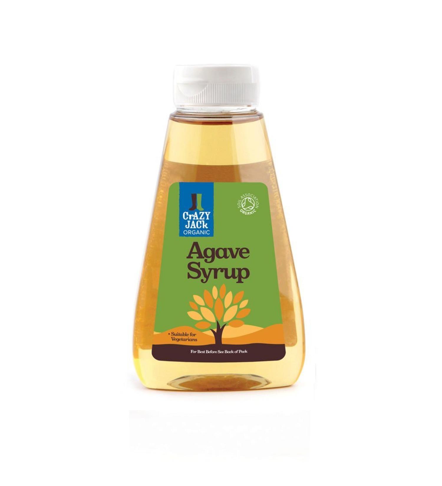 Crazy Jack Organic Squeezy Agave Syrup 250ml
