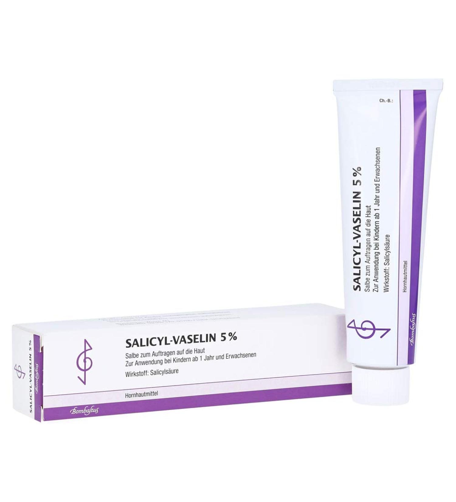 Salicyl Vaselin 5% Ointment - Pain Relief & Skin Treatment | International Shipping Available - Buy Online on GoSupps.com
