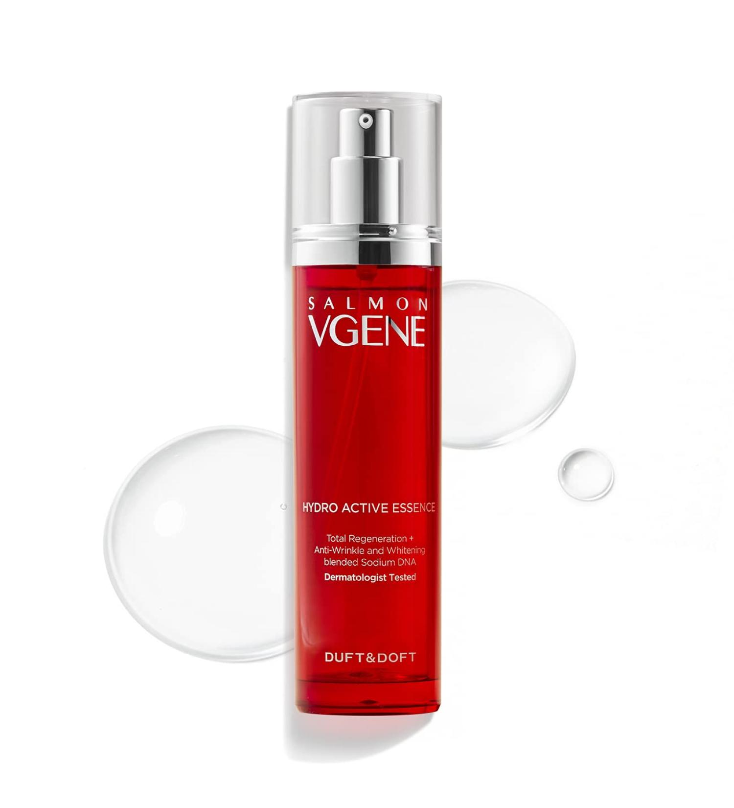 DUFT & DOFT Vgene Hydro Lifting Booster Radiant Essence - Anti Aging Hydrating & Brightening Serum with Hyaluronic Acid & Collagen | 3.5 Fl Oz - Buy Online on GoSupps.com