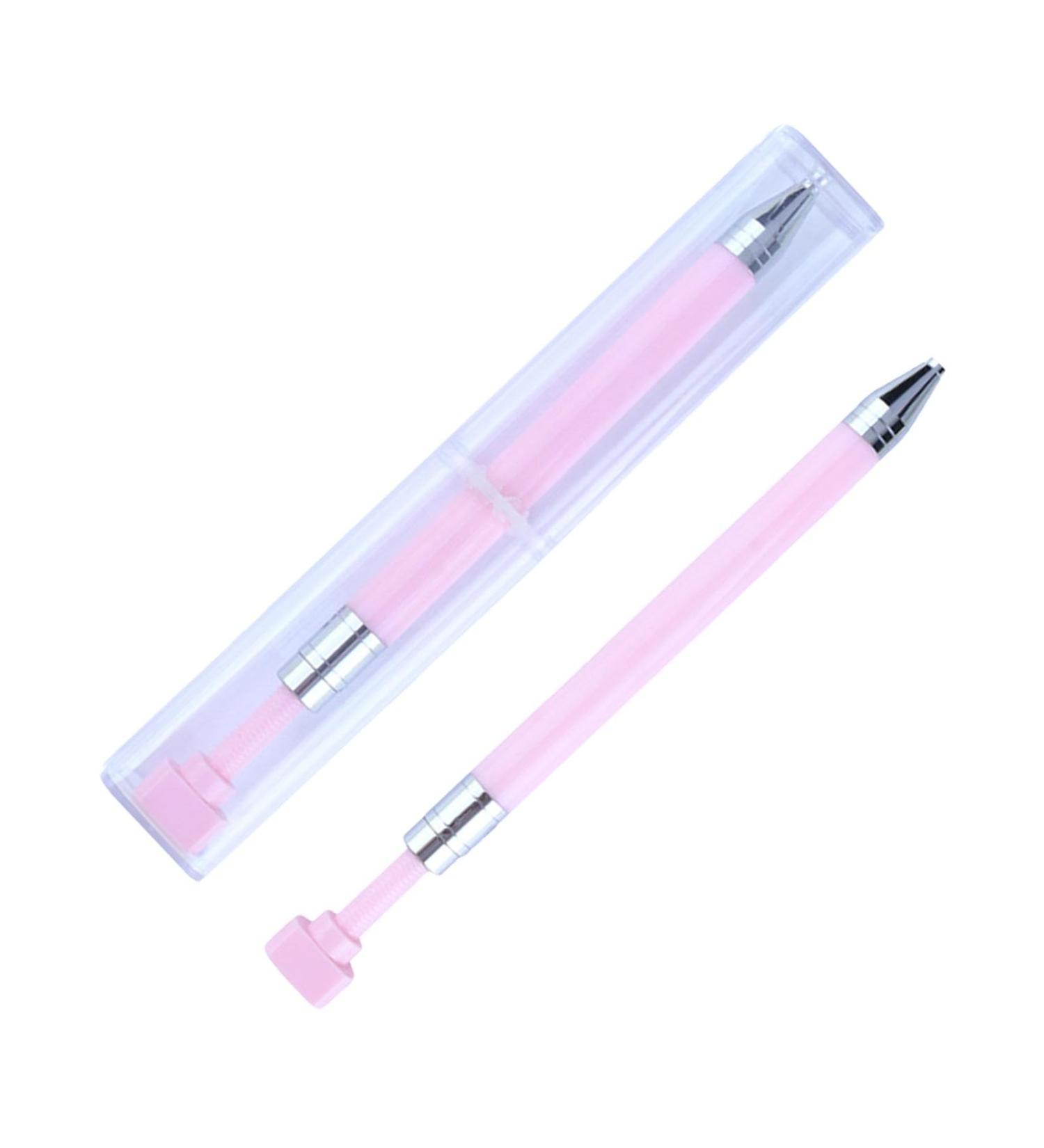 Nail Art Pen Nail Art Drill Pen Manicure Dotting Pen for Artistic Nails Portable Drill for Nails Nail Drill Tool Manicure Dotting Tools for Wife Girlfriend or Lover pink - Buy Online on GoSupps.com