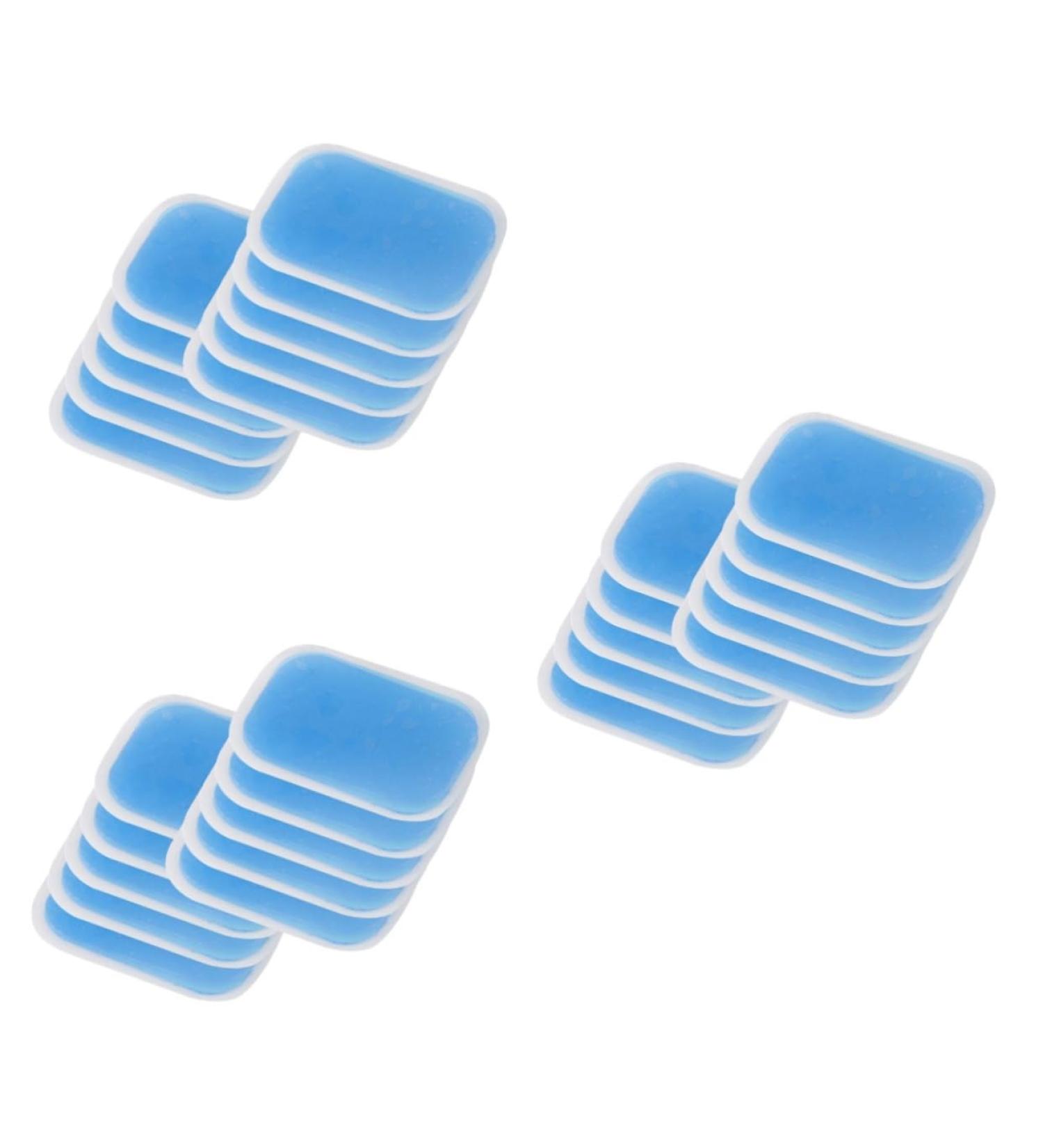 Partykindom 90 STK Fitness Matte Gel Pads - Abdominal Muscle Stimulator Replacement for Optimal Workout | International Shipping - Buy Online on GoSupps.com
