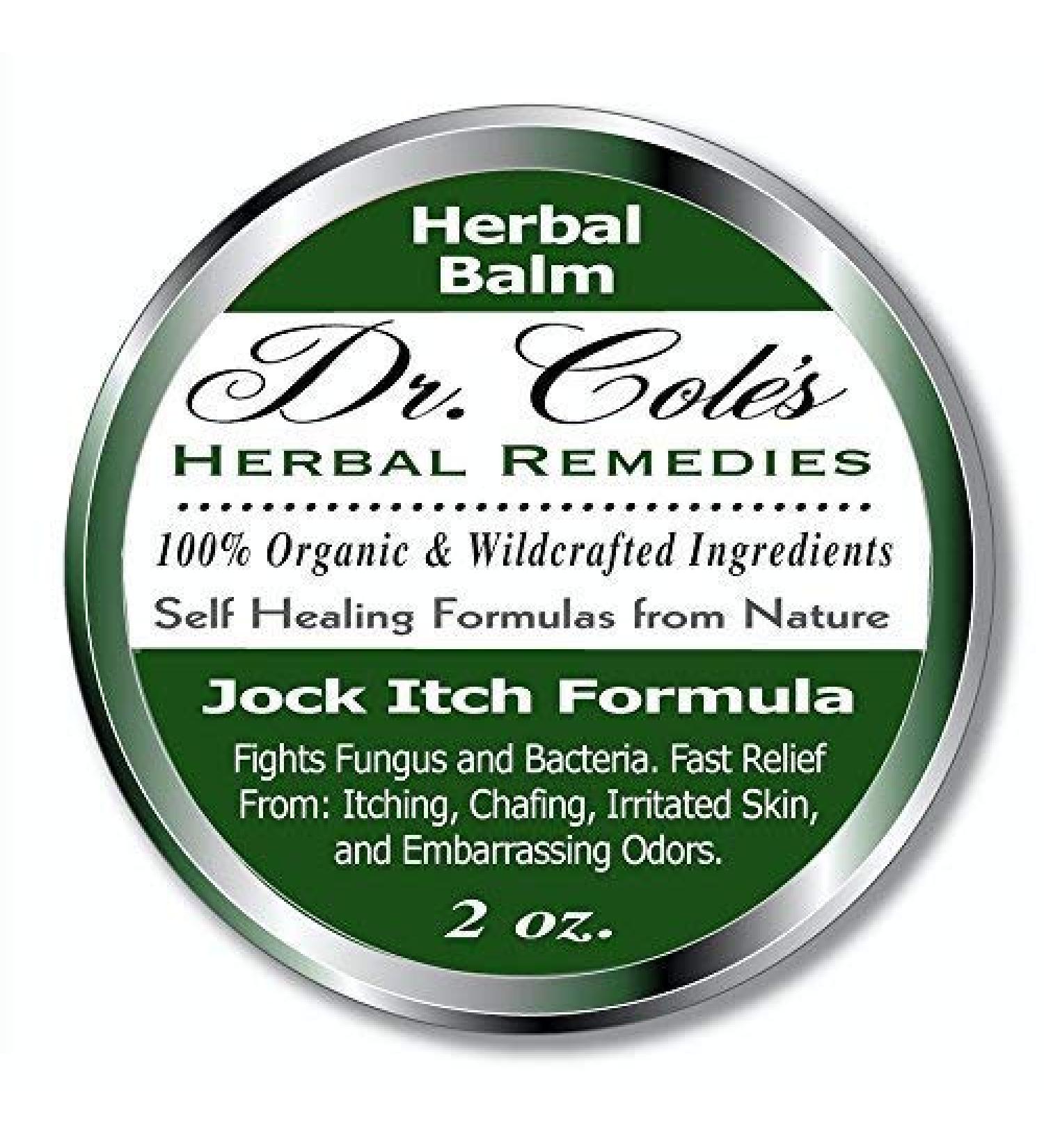 Dr. Cole's Organic Jock Itch Formula - Fungal Infection Relief for Ringworm, Itching, and Odor - Buy Online on GoSupps.com