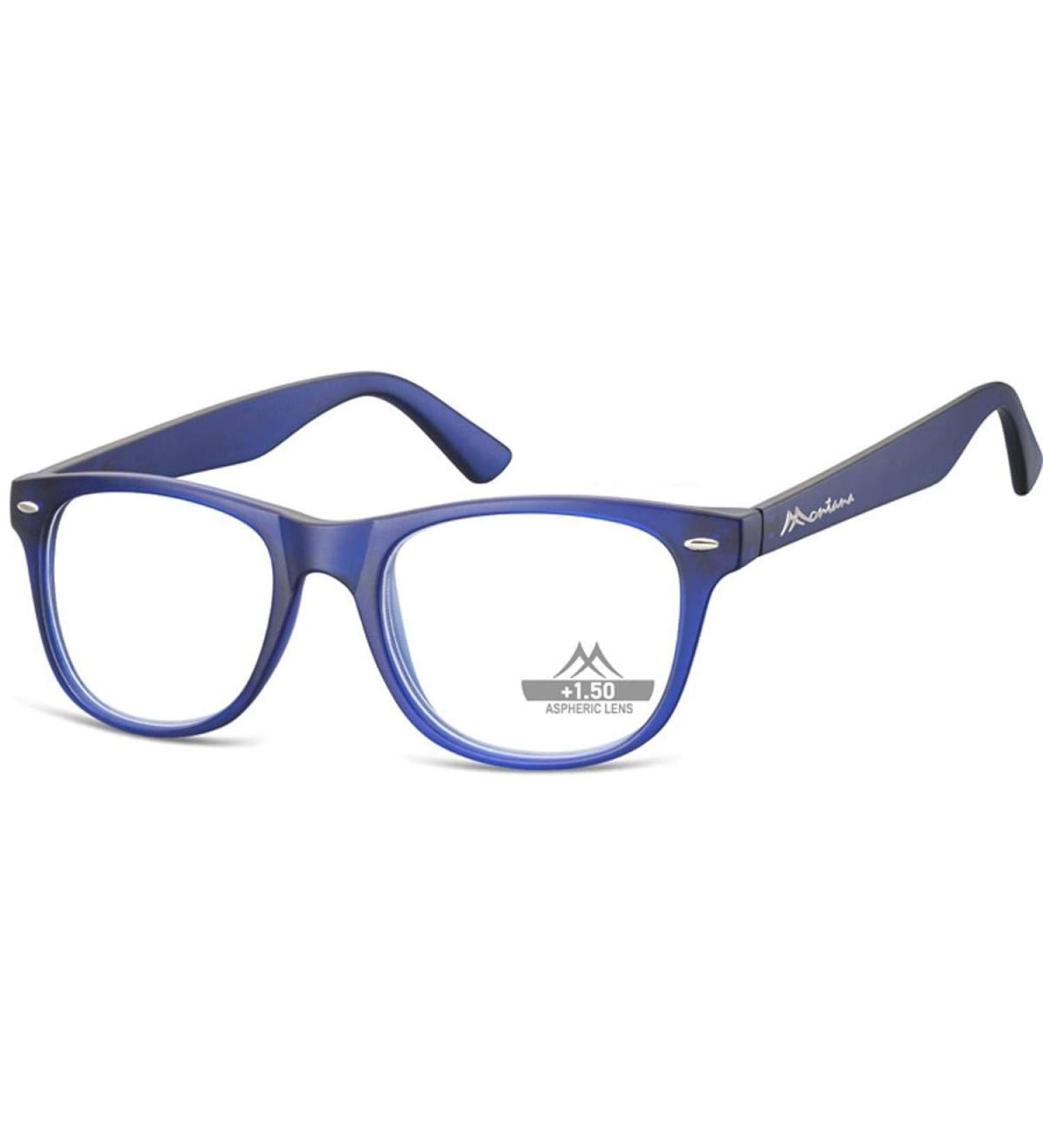 Shop MONTANA MR67 Blue Plastic Reading Glasses +2.00 Dpt - Stylish & Comfortable International Shipping - Buy Online on GoSupps.com