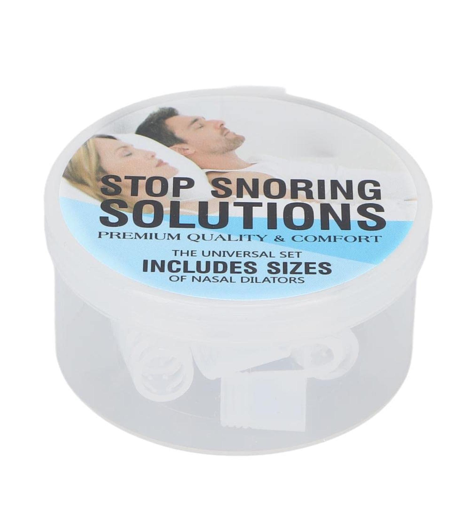 8pcs Nasal Dilator for Improved Sleep | Silicone Nose Clips for Anti-Snoring and Better Breathing | Sleep Aid Product - Buy Online on GoSupps.com