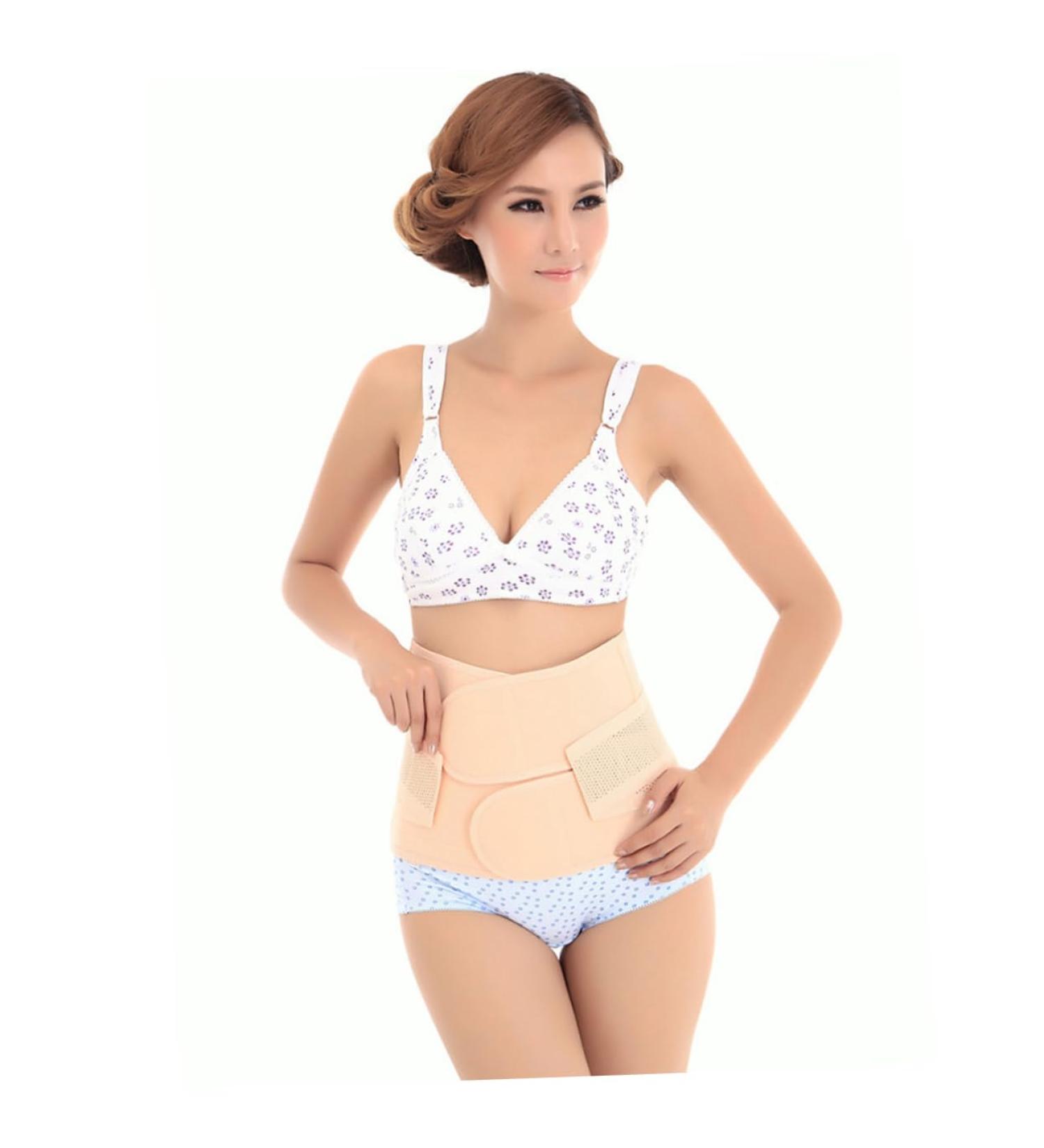 Shop Healvian Postpartum Abdominal Binder & Belly Wrap - Size M for Postnatal Support | International Shipping Available - Buy Online on GoSupps.com
