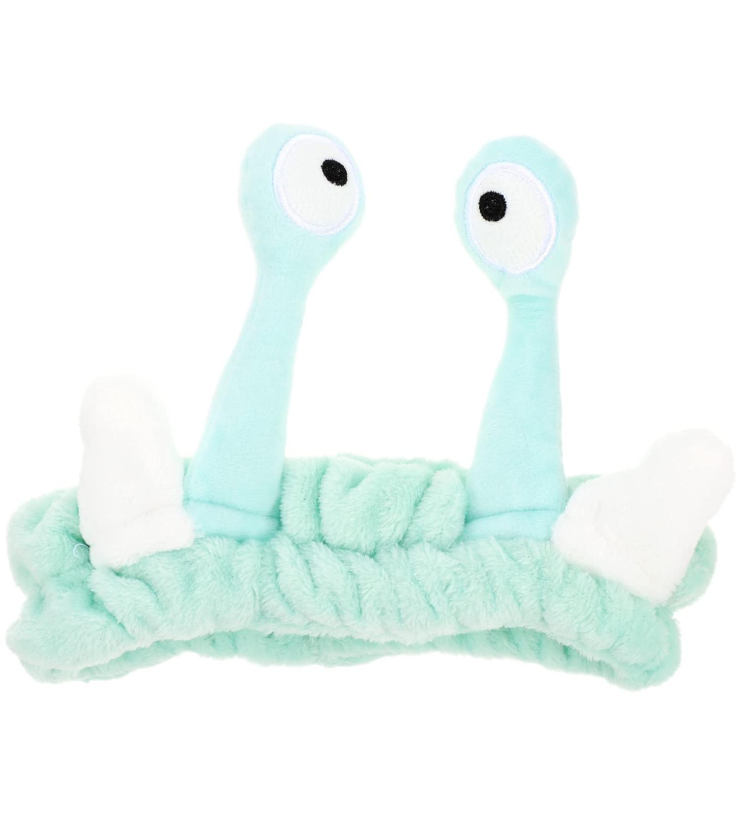 Beaupretty Cartoon Snail Spa Headband | Cute Green Makeup & Face Wash Headband - Buy Online on GoSupps.com