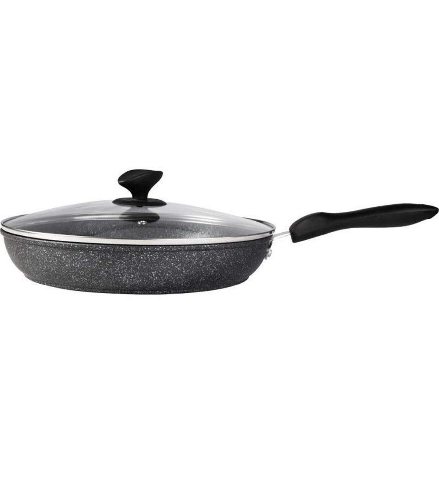 LAKEINX Pan Frying Pan None Stick Household Portable Kitchen Cooker Grill Pans with Cover Cookware - Buy Online on GoSupps.com