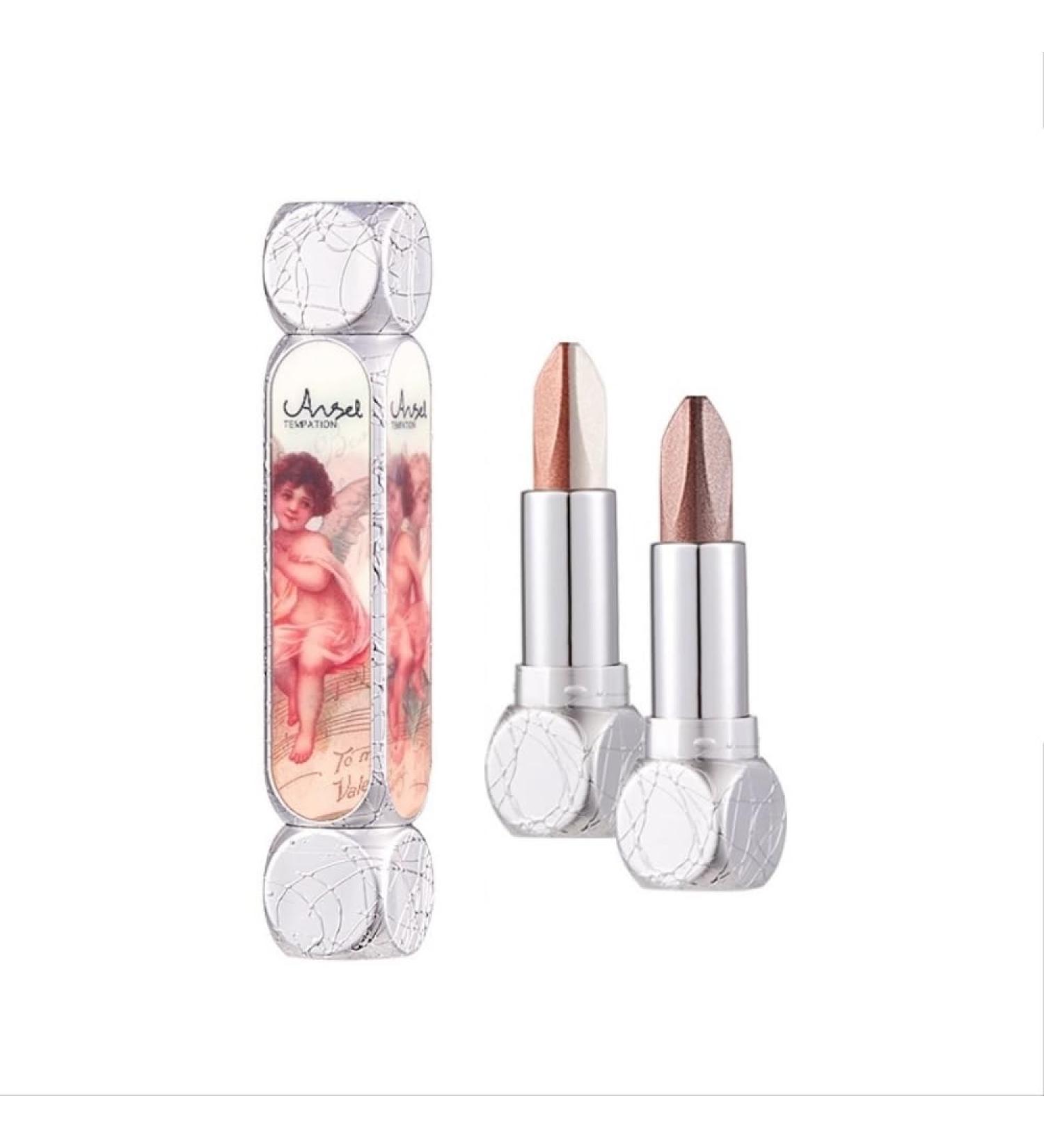  Beliky Girl Glitter eyeshadow stick lightweight luxury double-ended shimmering cream eyeshadow stick dual-color eyeshadow pencil for lazy people eyeshadows (#1) - Buy Online on GoSupps.com