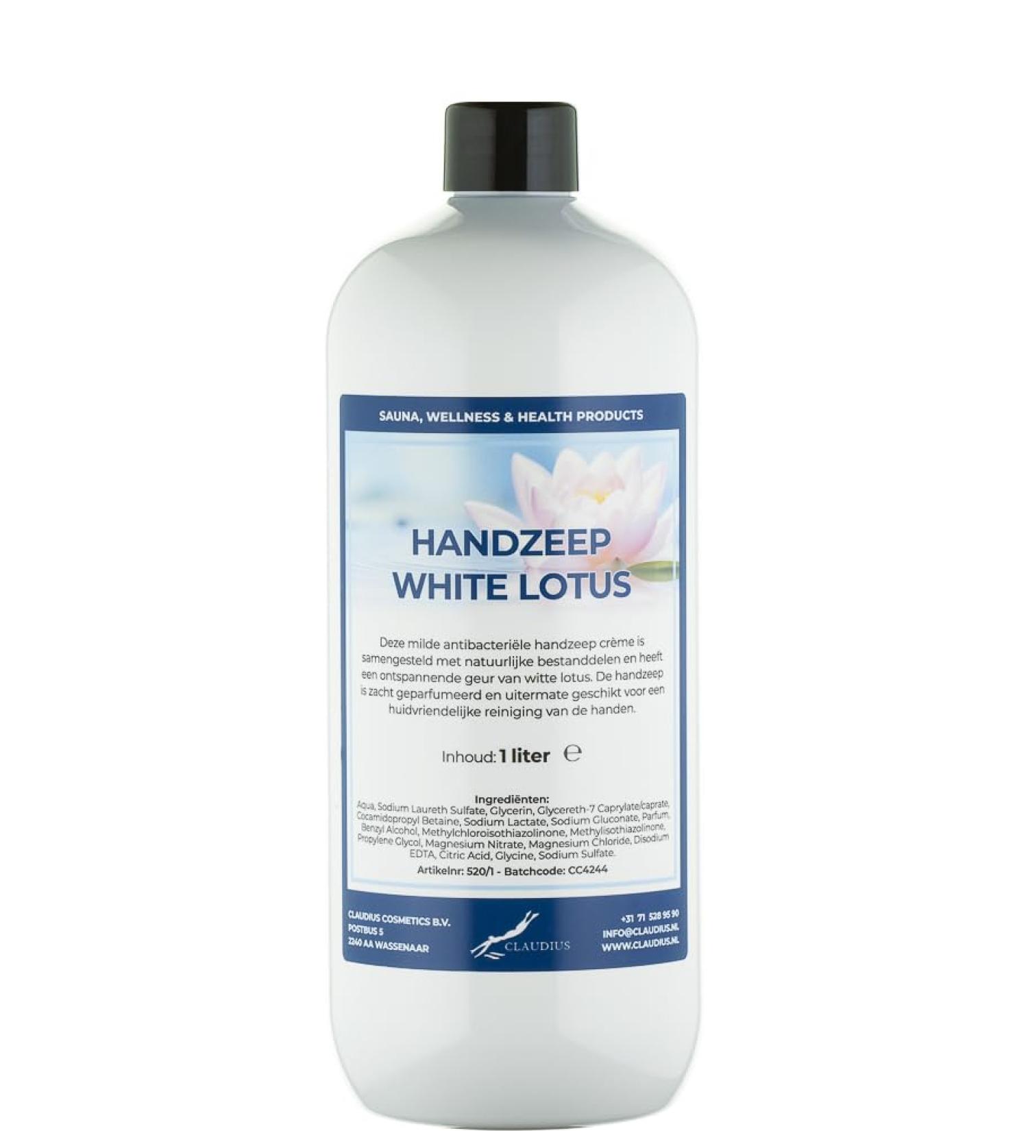 Claudius White Lotus Hand Soap 1L