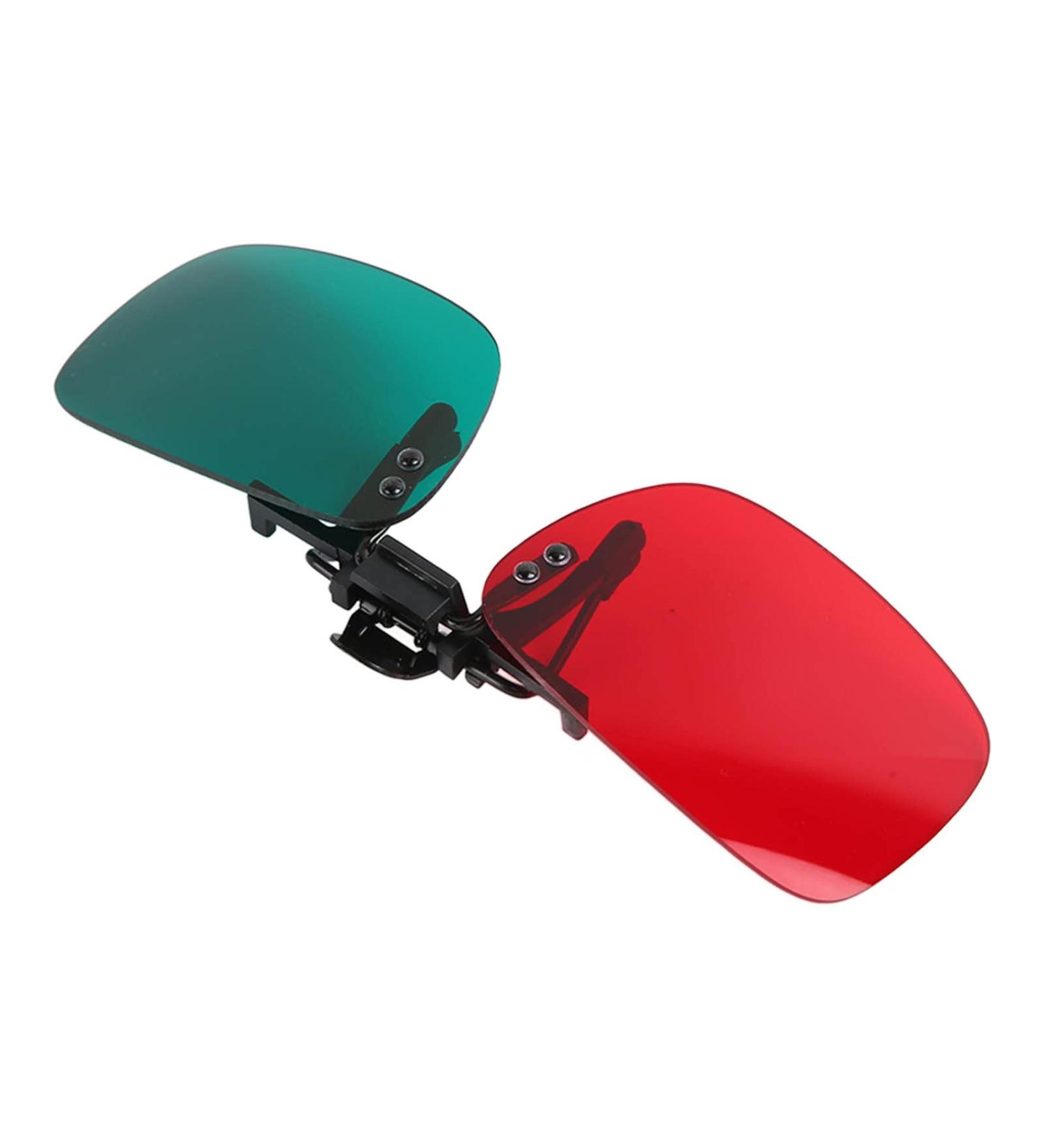 Red-Green Lenses for Amblyopia | Left Green Clip-On for Facial Therapy Boost Vision & Comfort - Buy Online on GoSupps.com