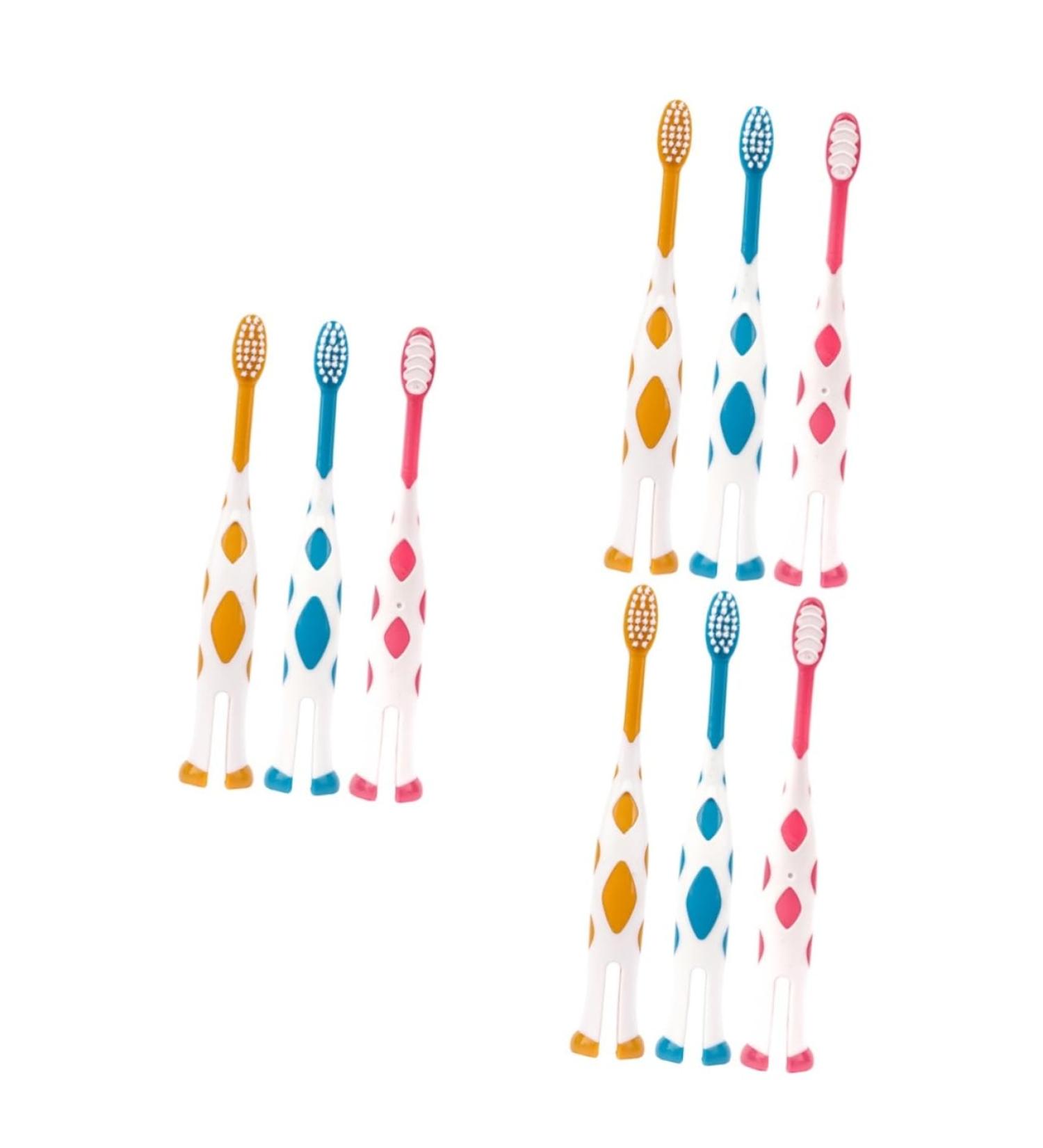 Beaupretty 18 Pack Biodegradable Children's Toothbrushes - Eco-Friendly Travel-Friendly & Gentle on Kids' Gums - Buy Online on GoSupps.com