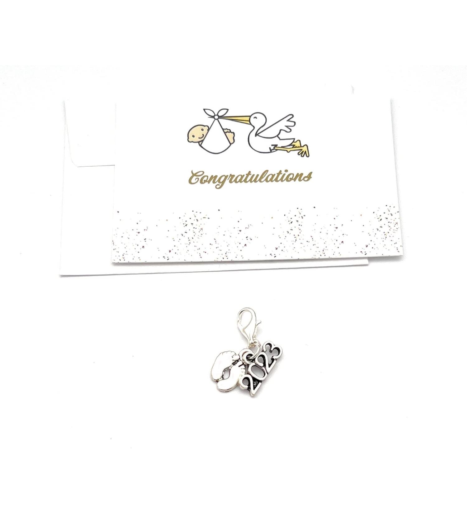 Libby's Market Place Mum To Be - New Mum 2023 Clip on Charm | Gift Set with Organza Bag and Card - Buy Online on GoSupps.com