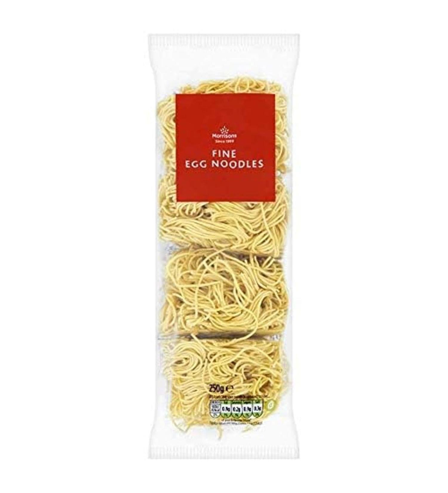 Morrisons Fine Egg Noodles 250g