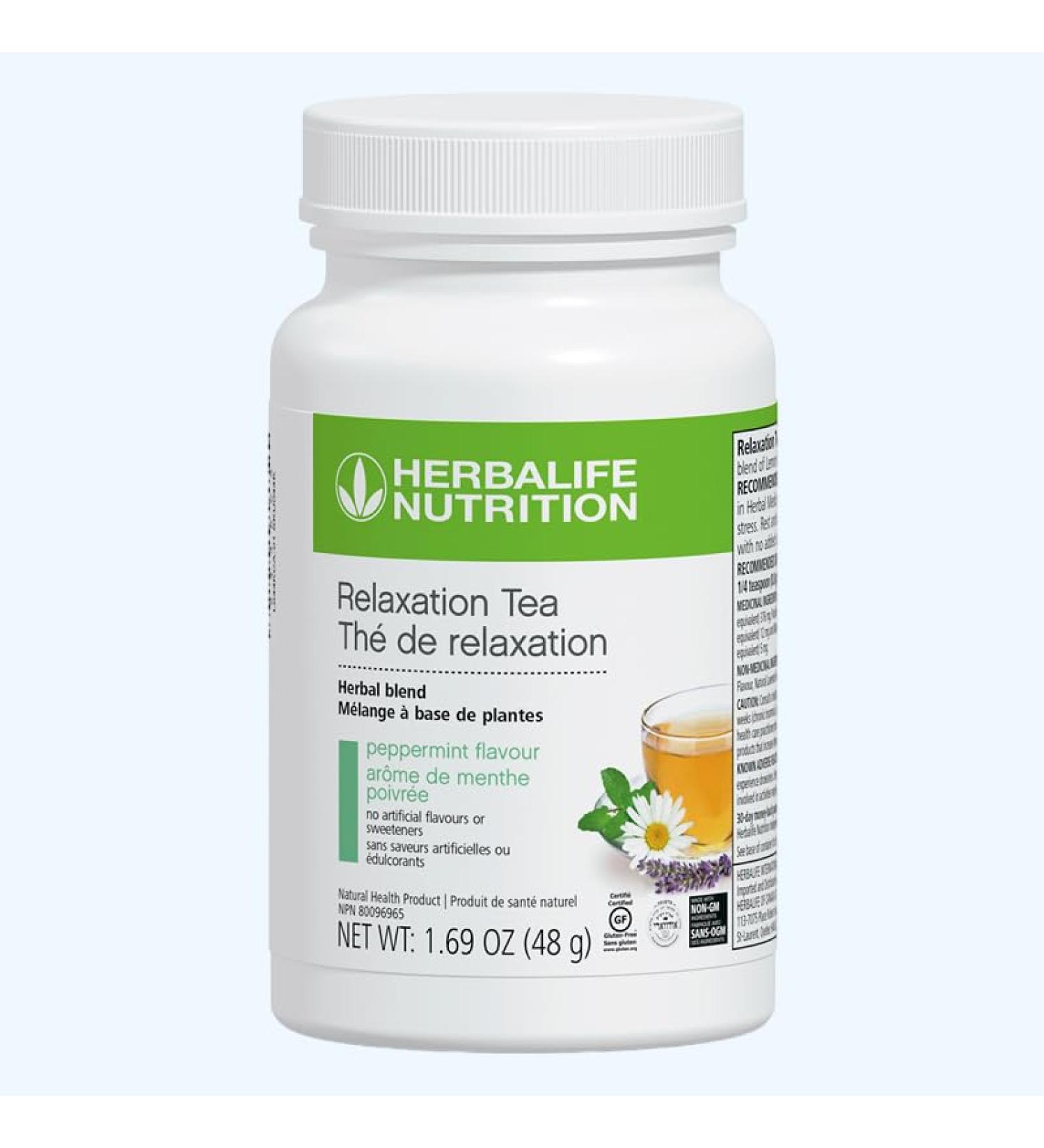 Relaxation TEA - Peppermint Flavor 48 g - Sleep Aid Herbal Medicine Hot Tea