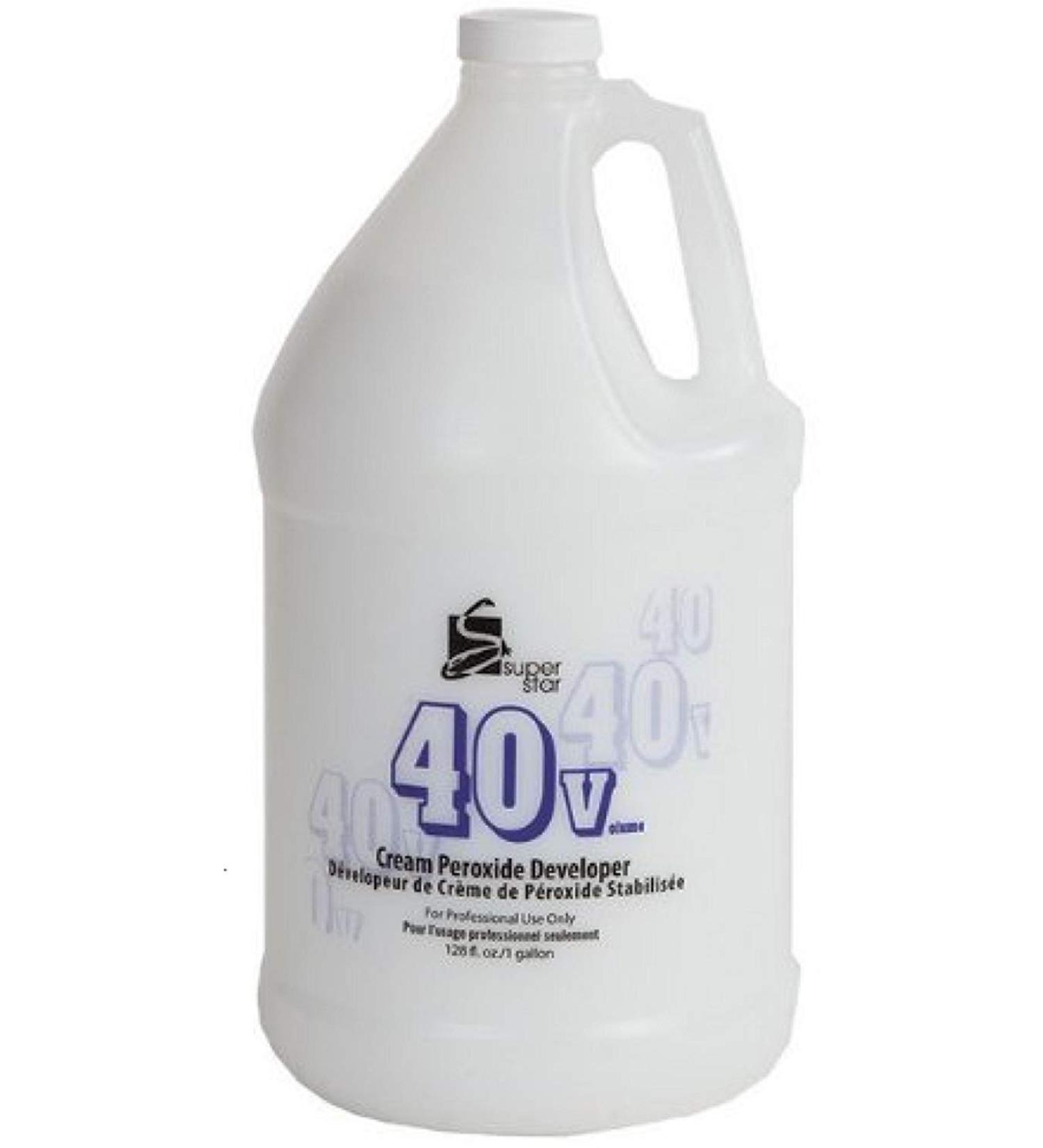 Super Star Stabilized Cream Peroxide Developer, 40v Hc-50404 40v Hc-50404 128 Fl Oz (Pack of 1)
