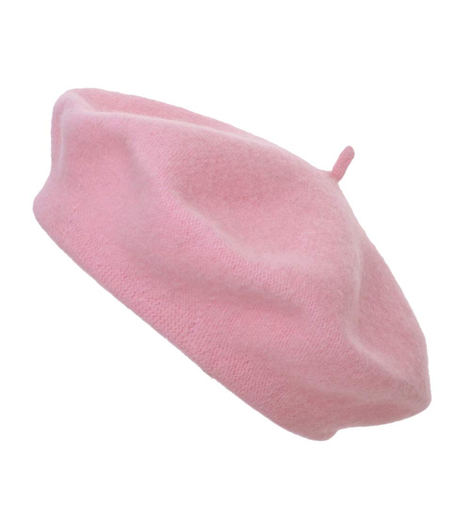 TOPTIE Women Classic French Style Beret Artist Basque Beanie Hat in Pink - Shop Now! - Buy Online on GoSupps.com