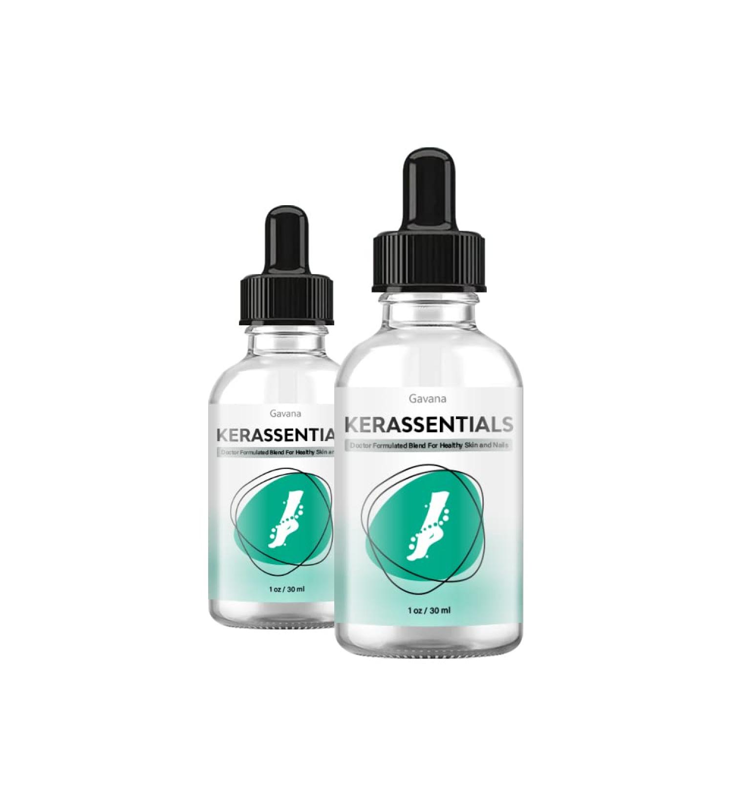 Kerassentials Toenail Fungus Treatment Oil, Kerassentials for Toenail Fungus,Kerasentials Nail Treatment - 2 Pack