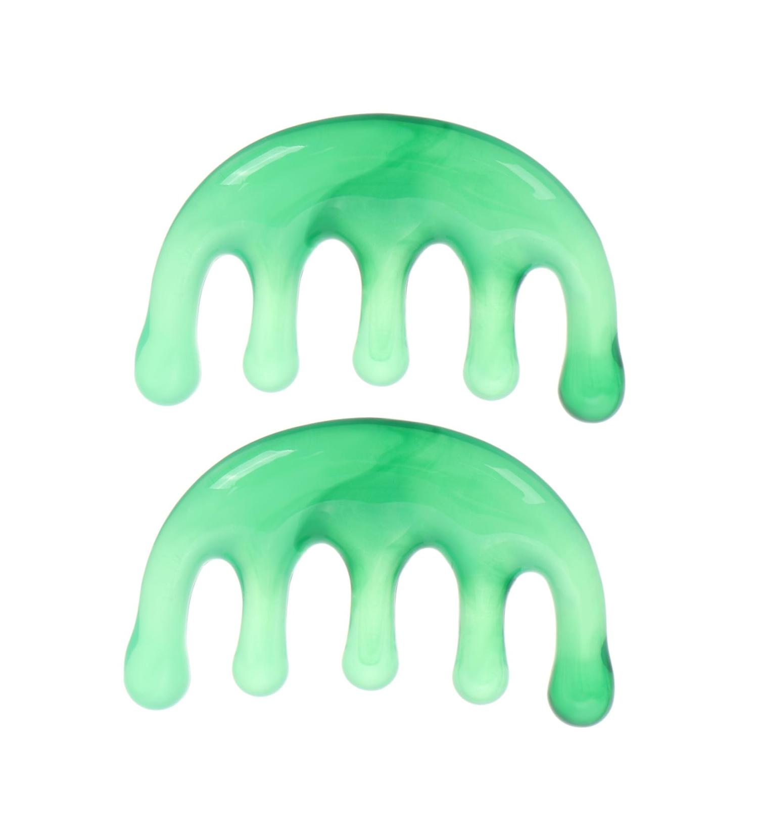 POPETPOP 2pi ces Peigne de Massage Gua Sha Manuel pour Cheveux Boucl s Outil de Gratte-cheveux et Gratte-t te pour Salon de Coiffure et Usage Quotidien - Buy Online on GoSupps.com