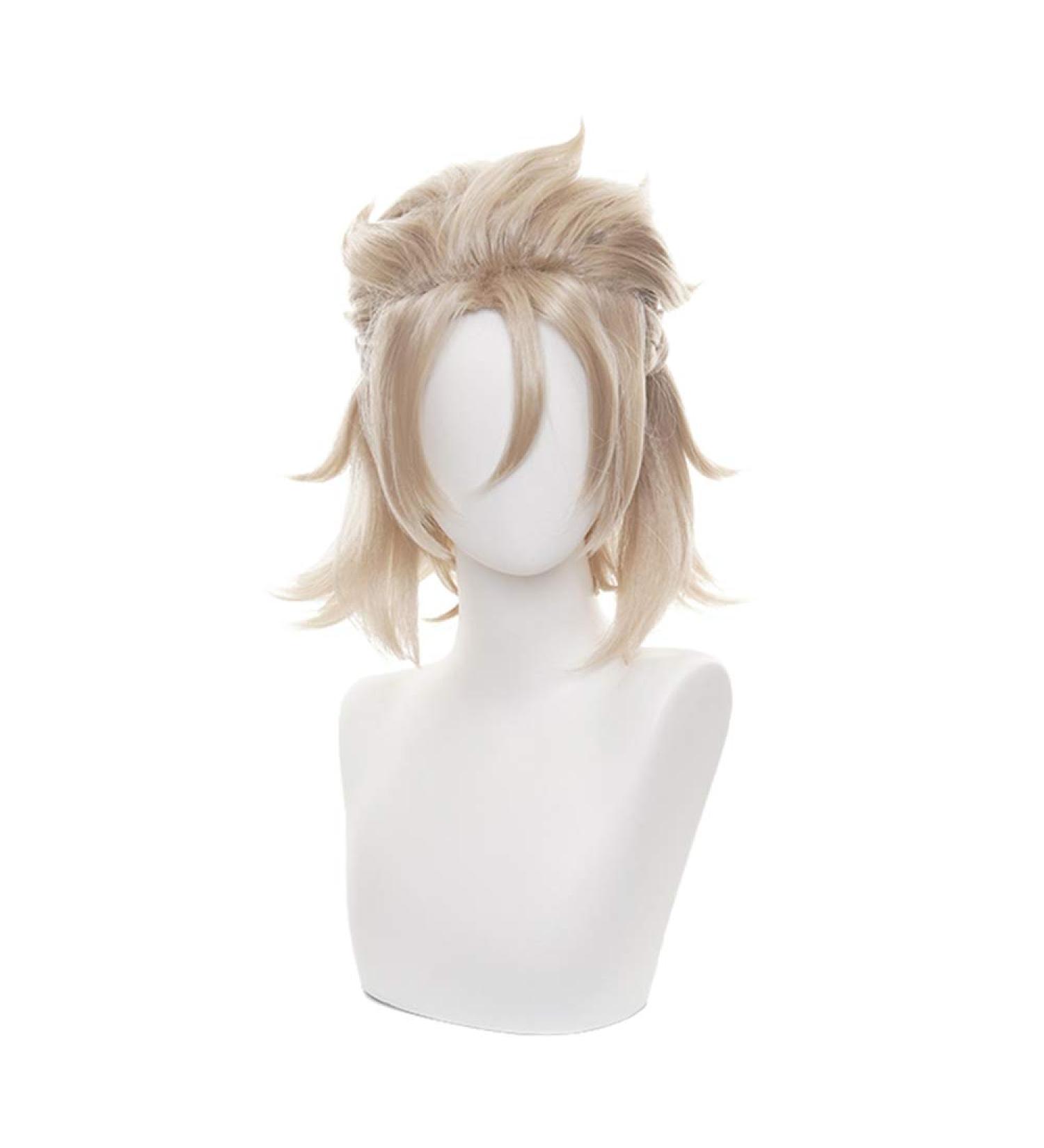 OSIAS Color Layered Albedo Cosplay Wig for Men and Boys - Genshin Impact - Buy Online on GoSupps.com