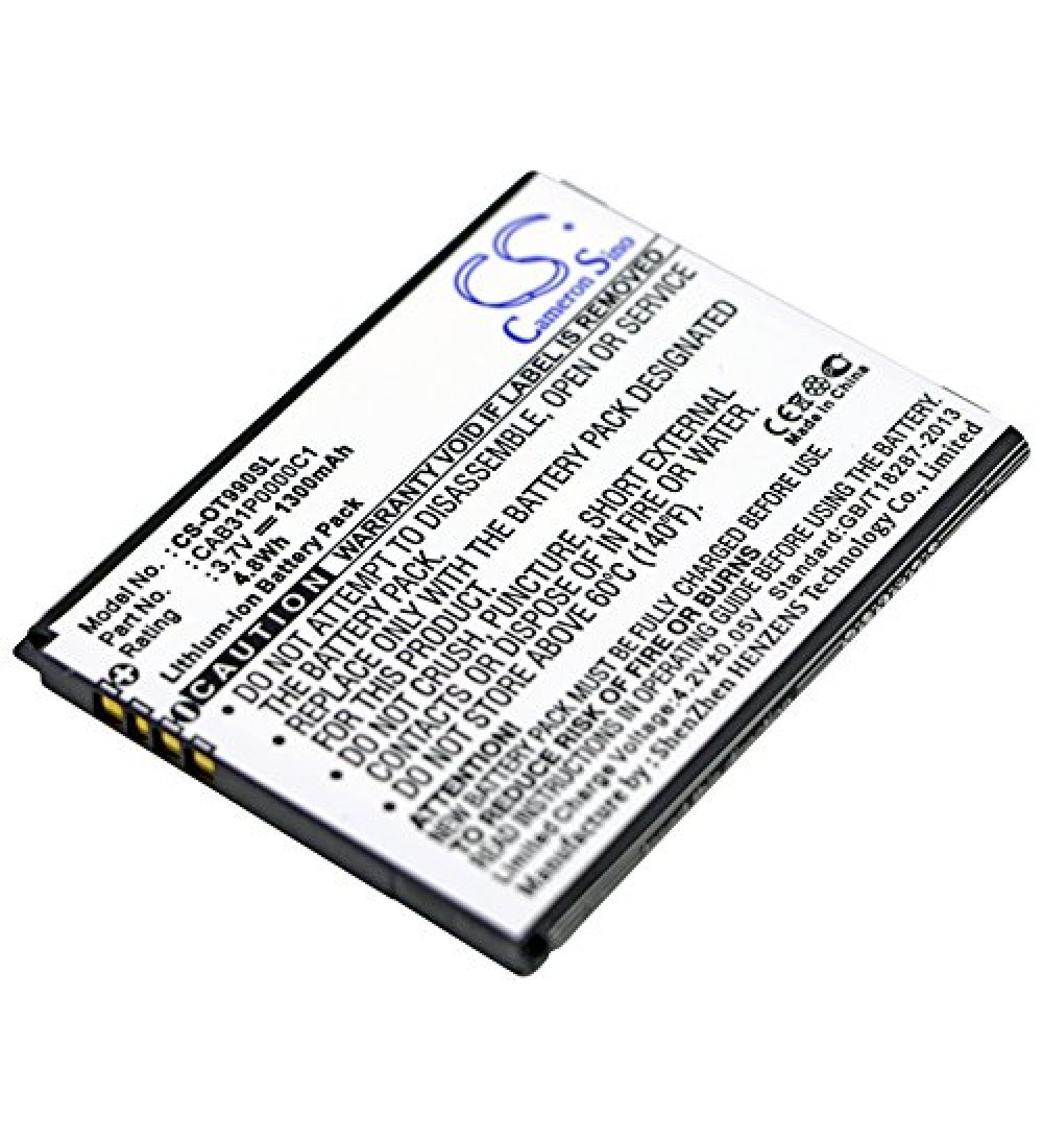 Battery Replacement for TCL CAB31P0000C1 CAB31P0001C1 TB-4T0058200 - High-Quality International Shipping Available - Buy Online on GoSupps.com