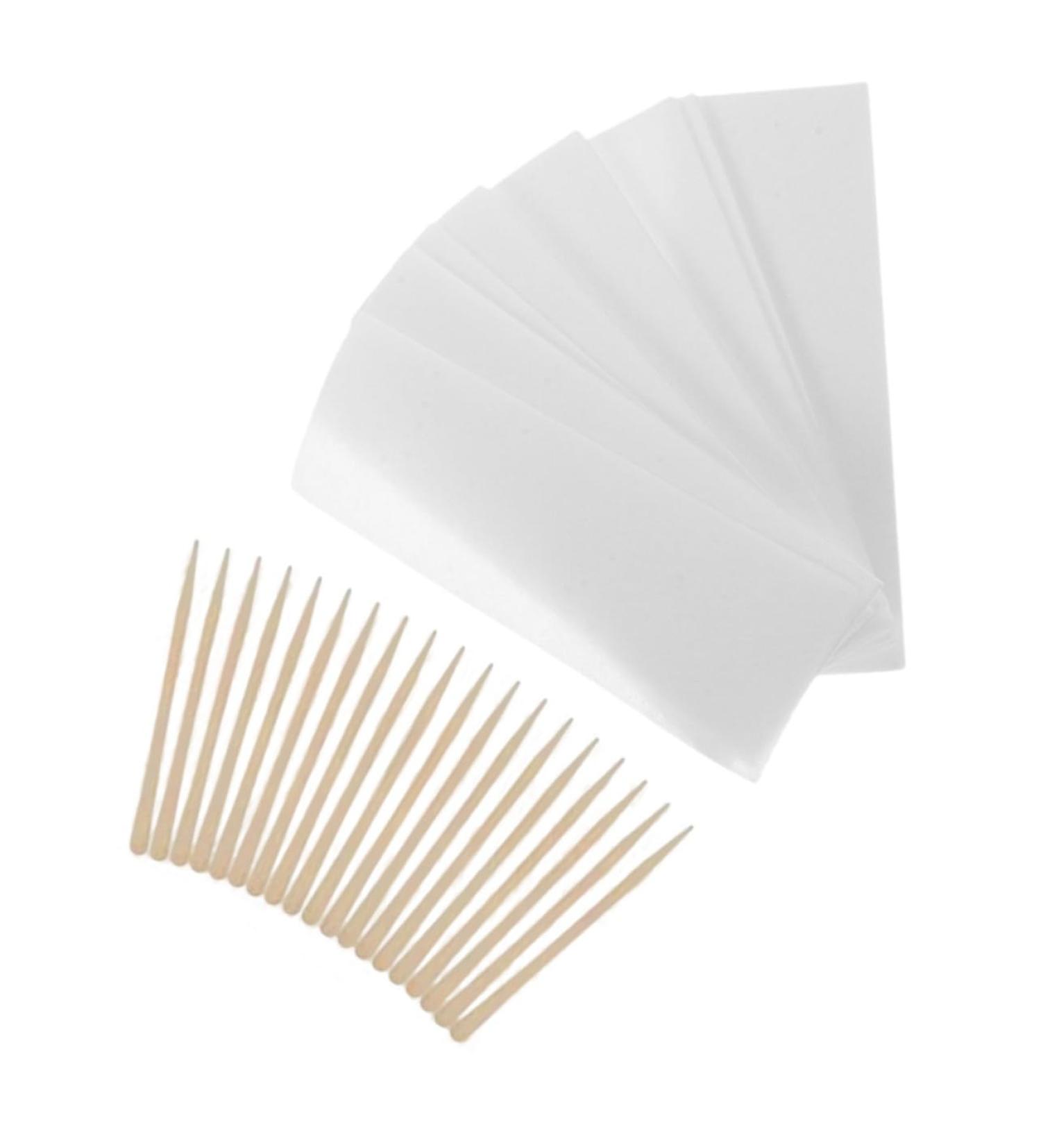 Housoutil Wax Strips for Hair Removal - 1 Set of Depilation Wax Strips & Sticks - Smooth Skin Anywhere Worldwide Shipping - Buy Online on GoSupps.com