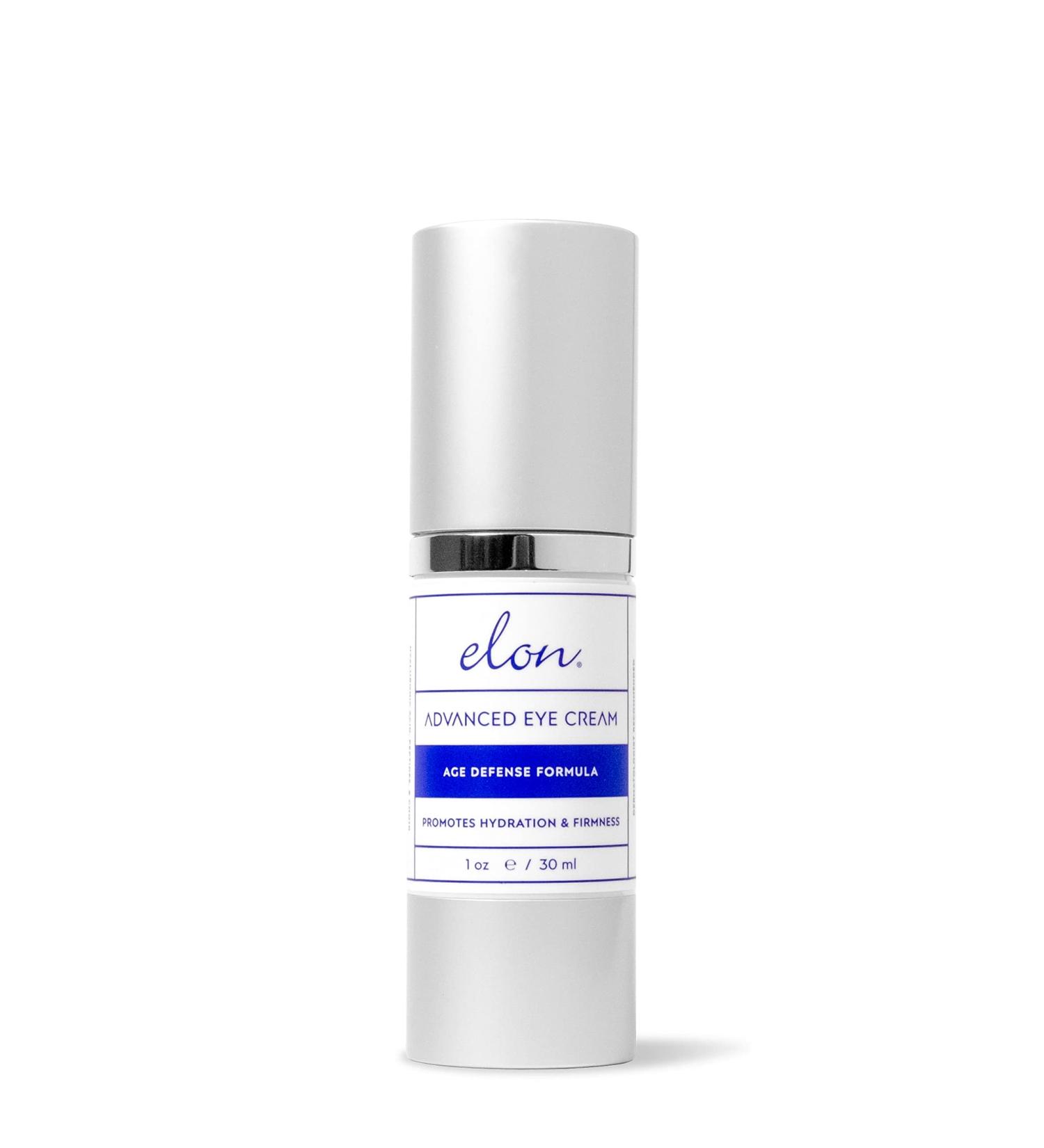 Elon Anti-Aging Eye Cream with CoQ10, Hyaluronic Acid & MSM - 1oz/30ml - Buy Online on GoSupps.com