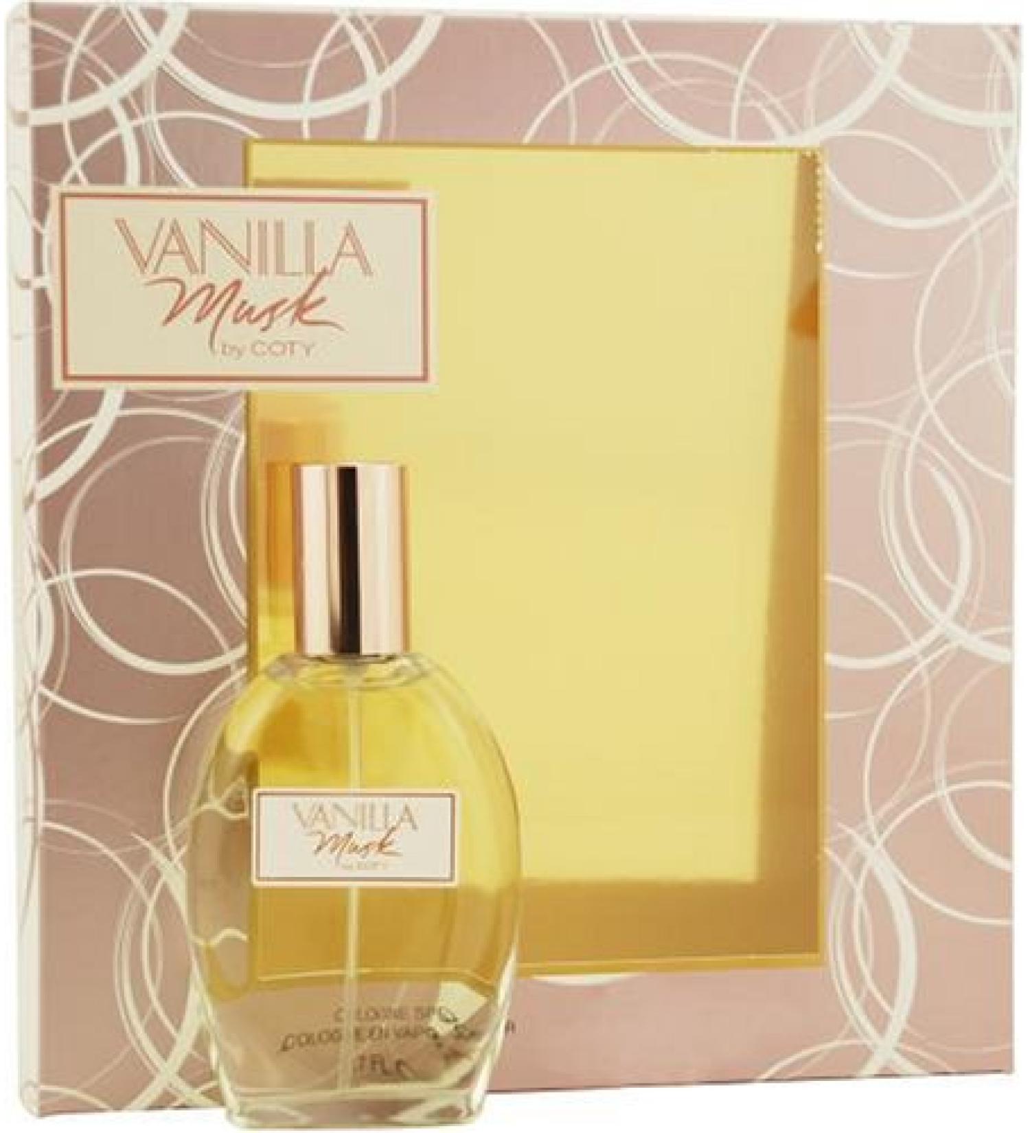 Vanilla Musk by Coty For Women. Cologne Spray 1.7-Ounces 1.7 Ounce (Pack of 1)