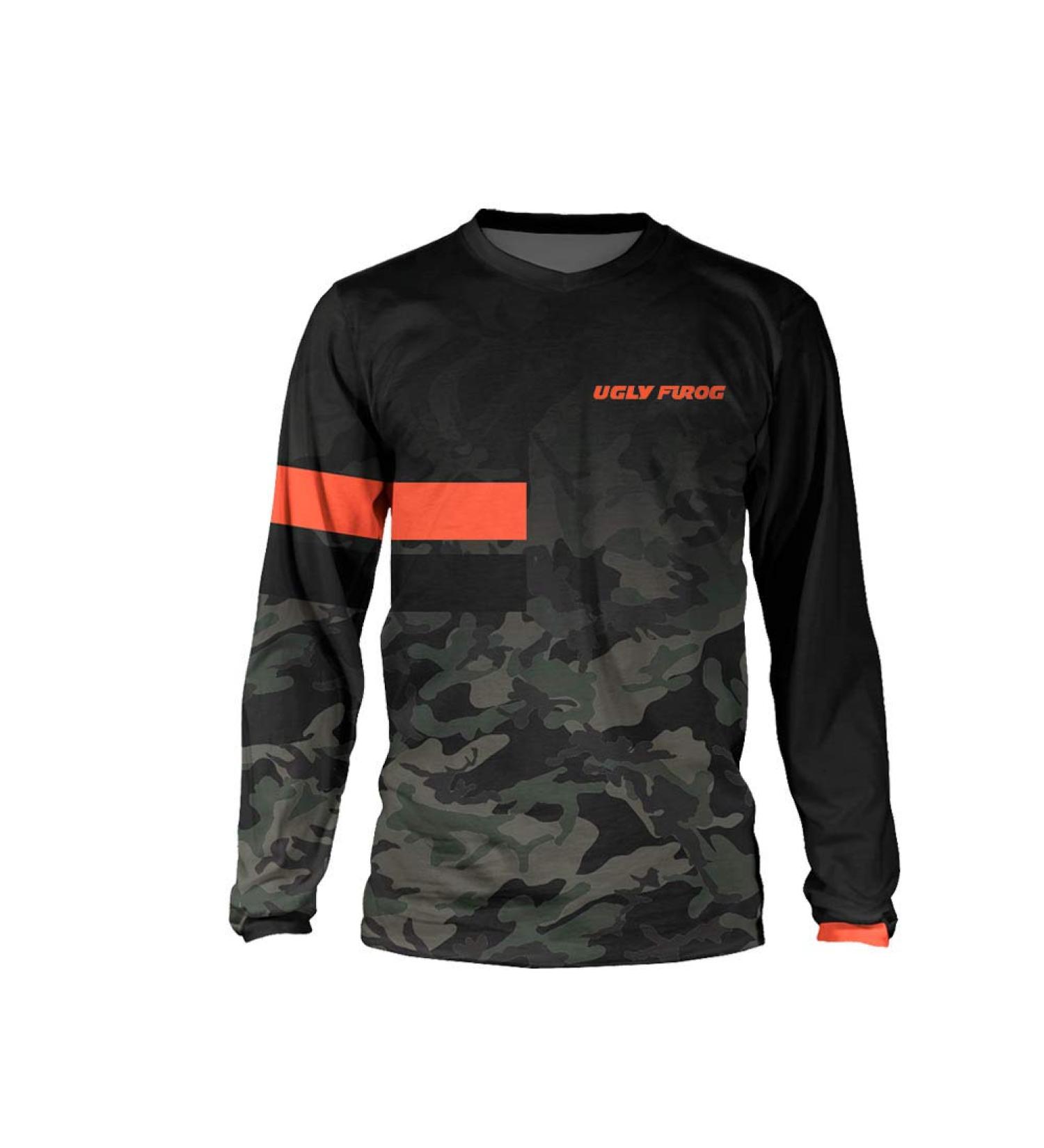 Buy Ugly Frog Men's Bike Wear - Short/Long Sleeve Downhill Jersey - Breathable MTB Top - International Shipping Available - Buy Online on GoSupps.com