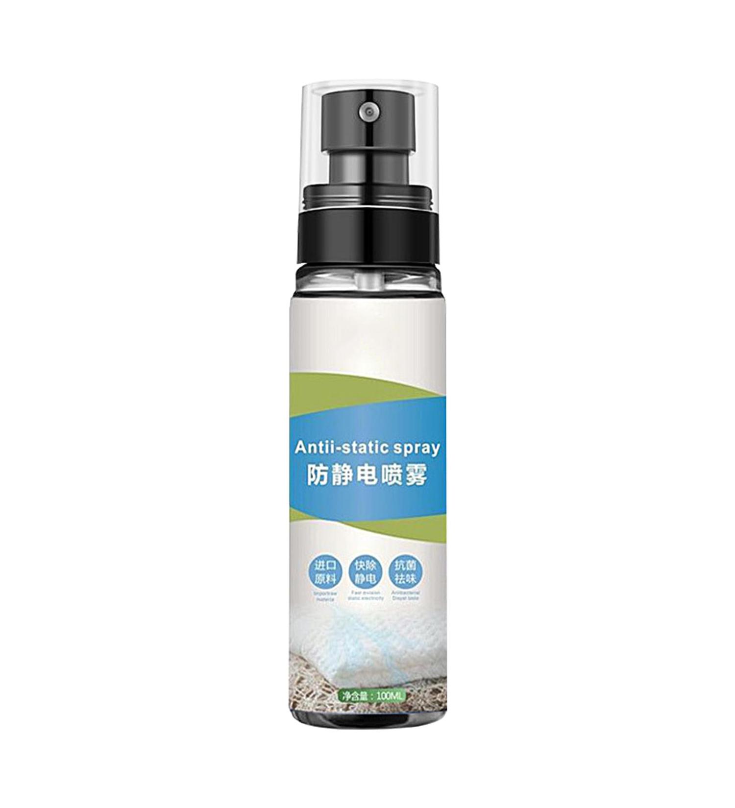 Static Control Spray Control Static Remover Spray Eliminator - Portable Travel Size Cling Static Spray for Clothes Dresses and Fibers - Buy Online on GoSupps.com