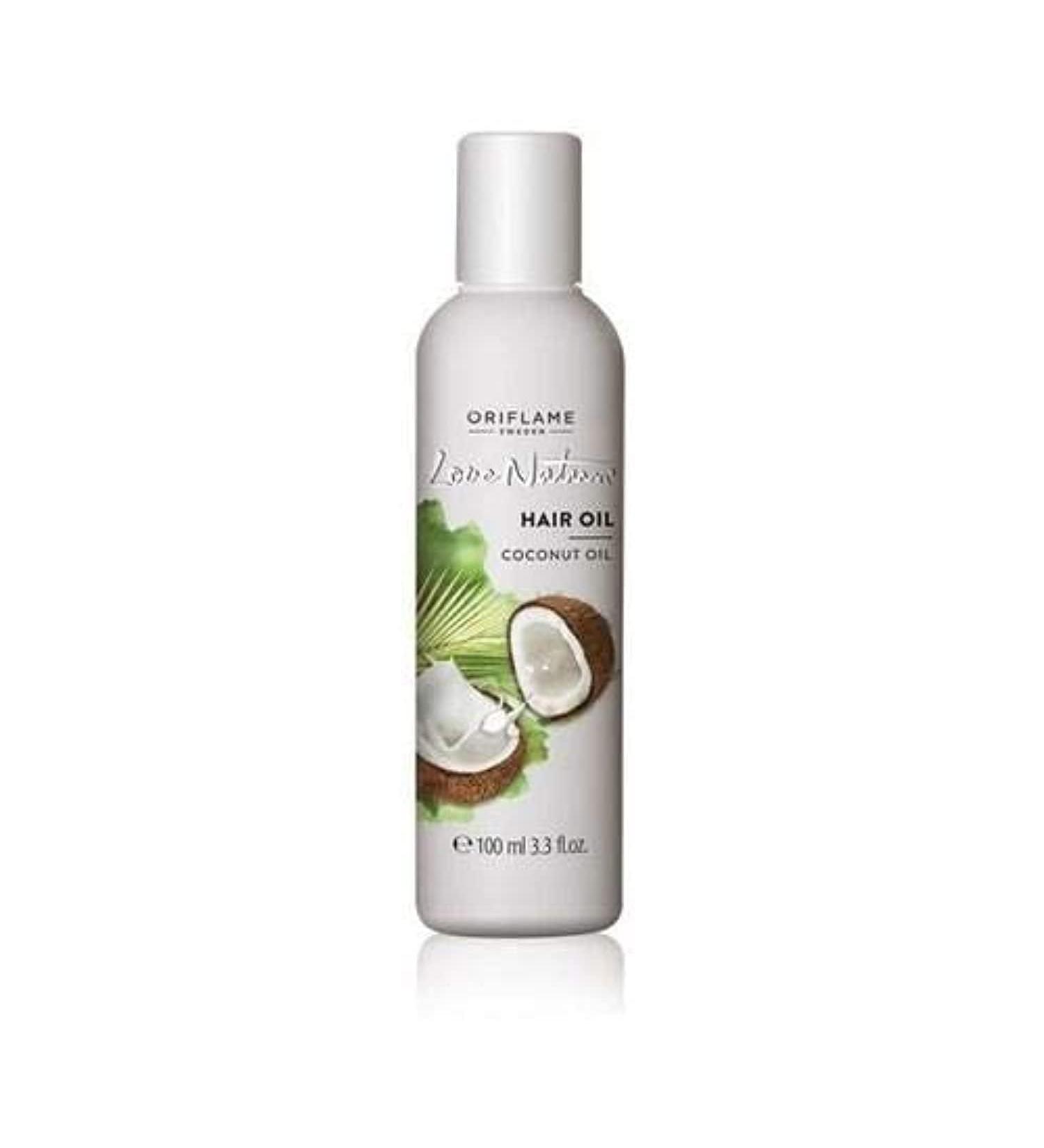 Oriflame Love Nature Coconut Hair Oil - Nourishing Hair Treatment - Buy Online on GoSupps.com