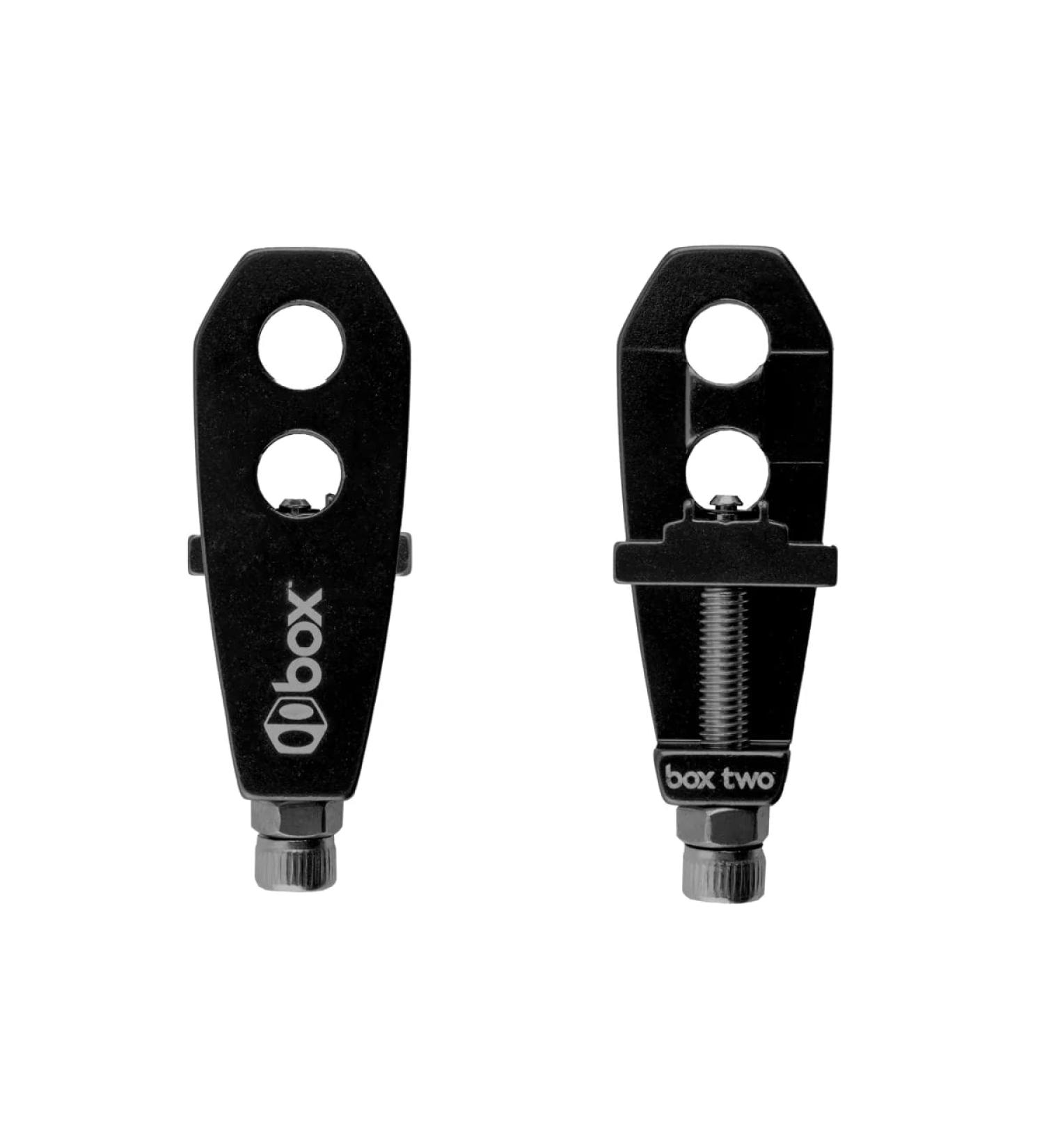 Box Two Chain tensioner 10mm x 2 axle Hole Black