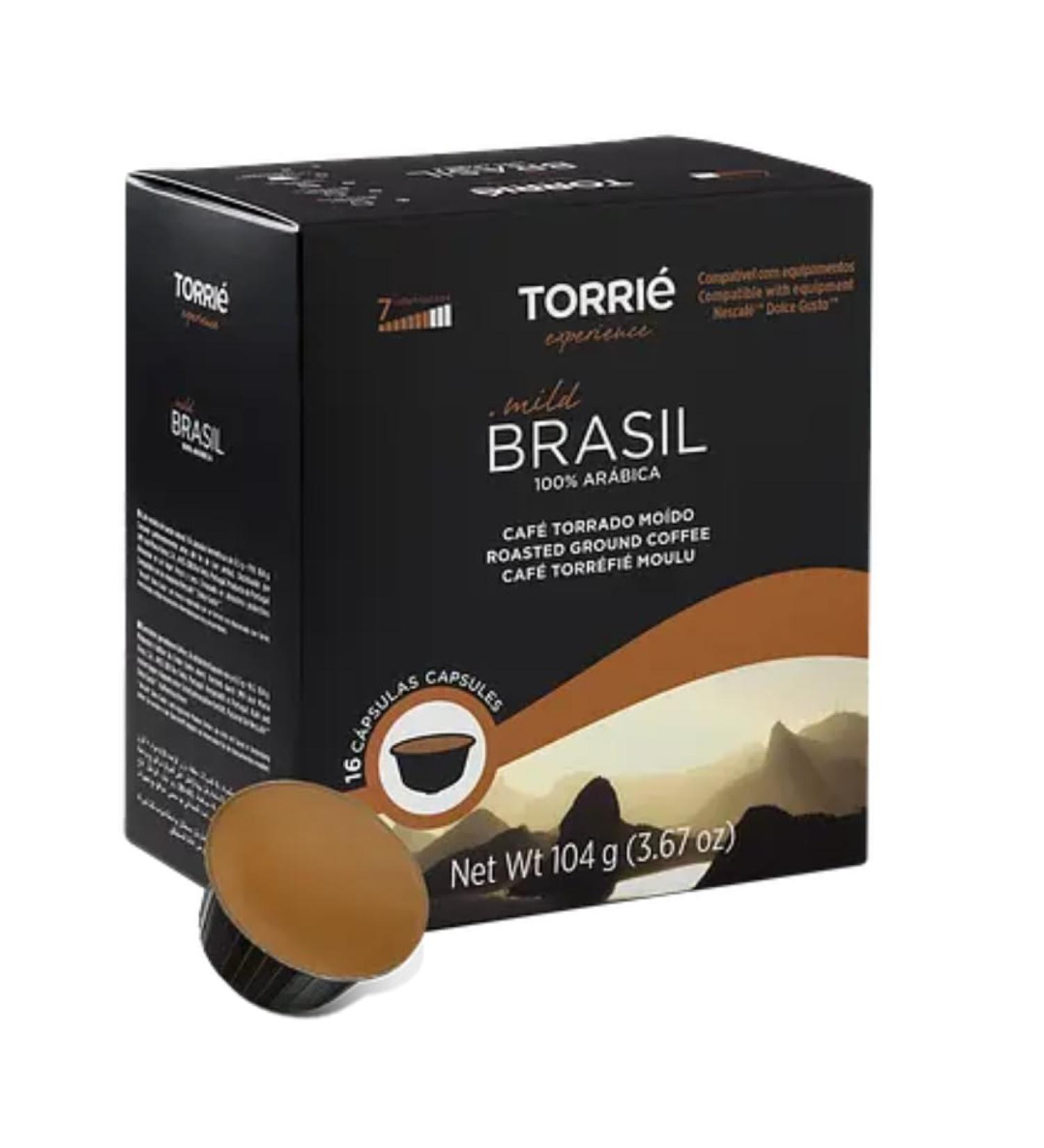Brasil Brazil Dolce Gusto Compatible 16 Pack - by Torri Coffee Capsules Pods Variety Blend Mix Pack of 16 - Buy Online on GoSupps.com