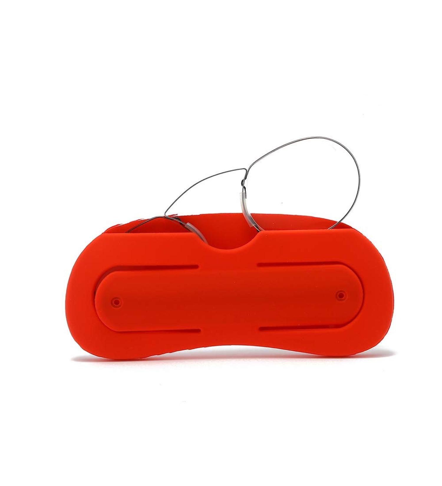 Ultra-Light Reading Glasses with Nasal Support - Portable Red Vision Glasses for Men & Women 1.5 Diopter (1 Pack) - Buy Online on GoSupps.com