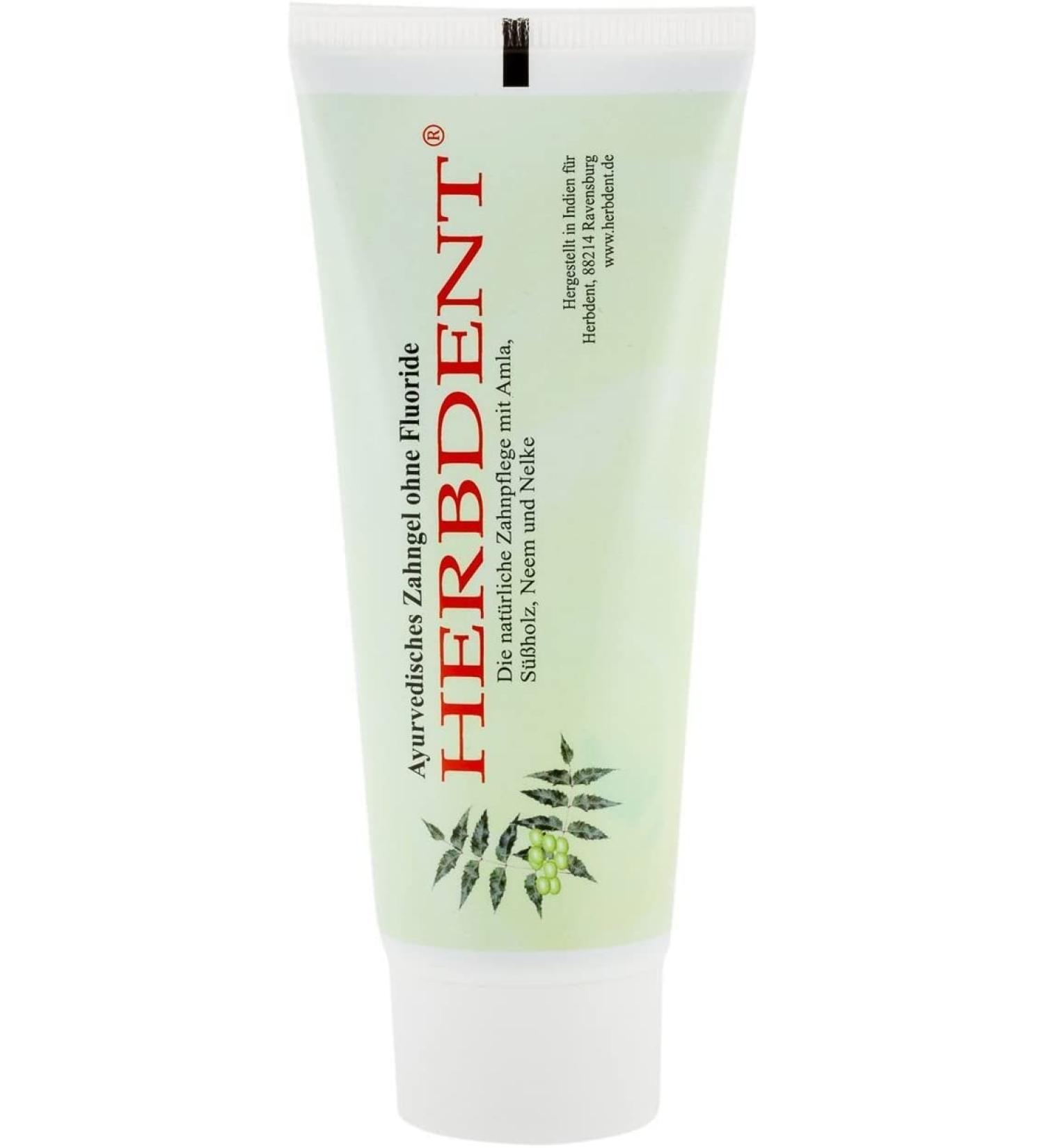 Herbdent Herbdent Ayurvedic tooth gel without fluoride 80 ml
